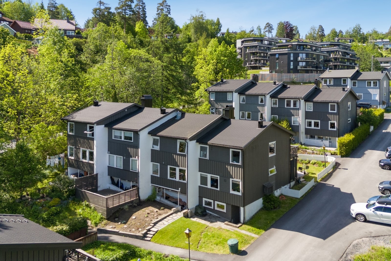 Her bor man i et meget barnevennlig området. Galleribilde