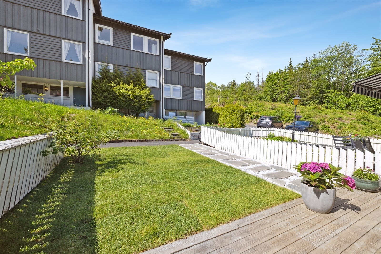 Hagen er pent opparbeidet. Galleribilde