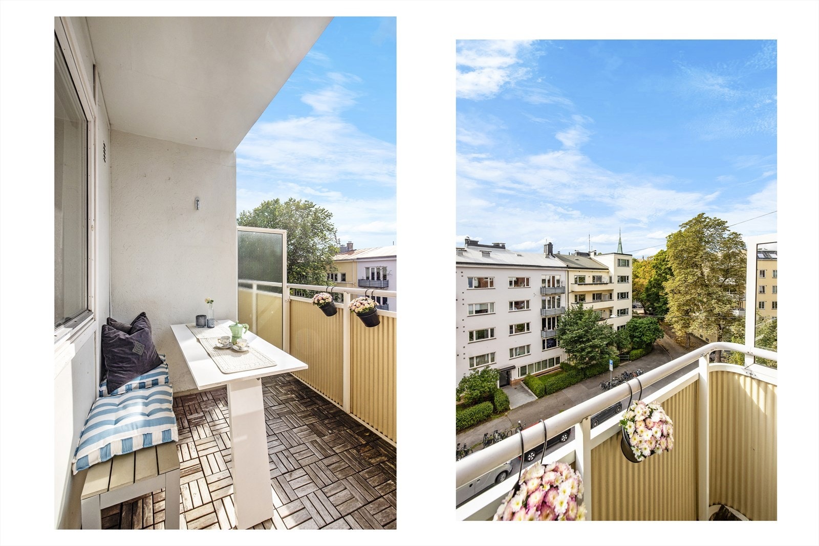 En lys, tiltalende og arealeffektiv 2-roms toppleilighet beliggende i en tilbaketrukket gate på Bislett. Galleribilde
