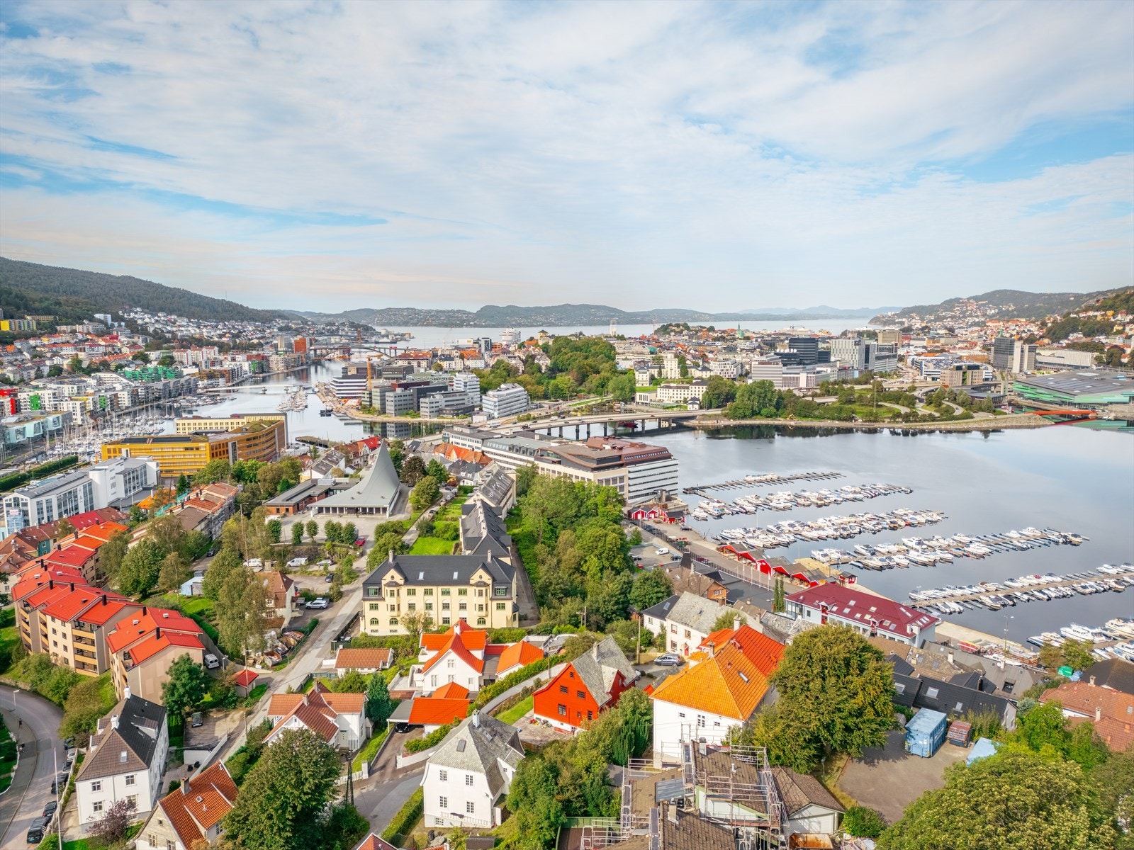 Det er gangavstand til sentrum. Galleribilde