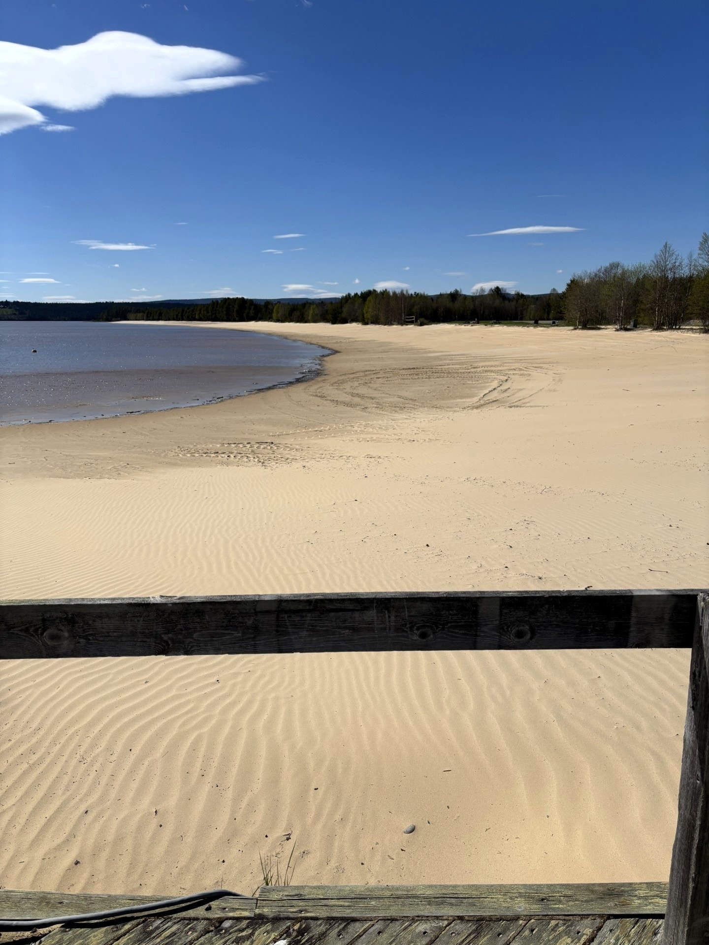 Kort veg til denne fantastiske sand stranda Galleribilde