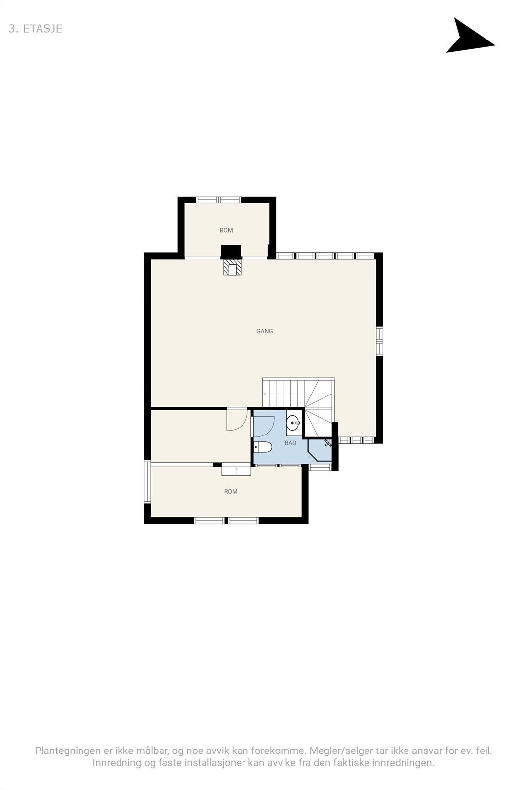 Plan loft Galleribilde