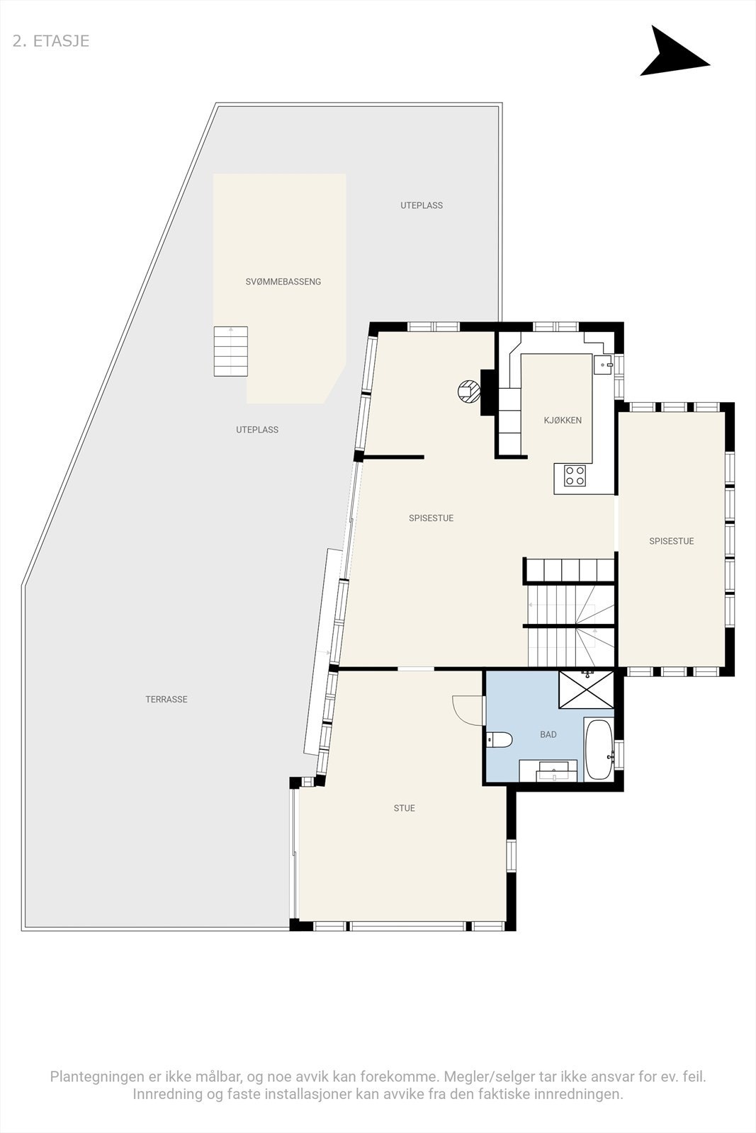 Plan hovedetasje Galleribilde