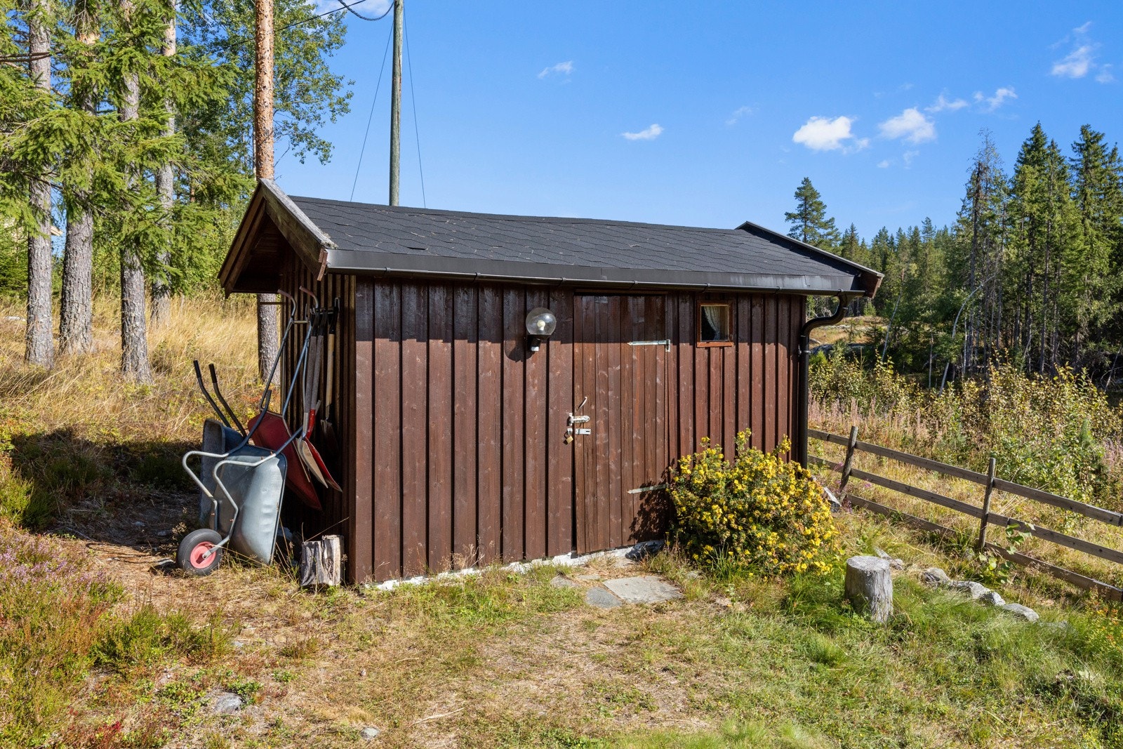 Bod og utedo. Galleribilde