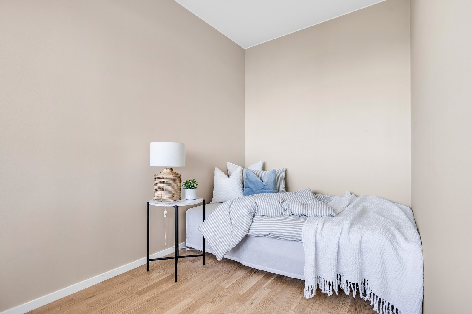 Det andre soverommet er på 8,7 kvm. Galleribilde