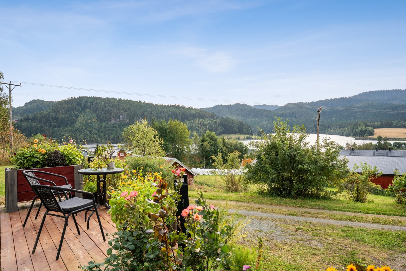 Her kan man nyte en nydelig utsikt og rolige omgivelser. Galleribilde