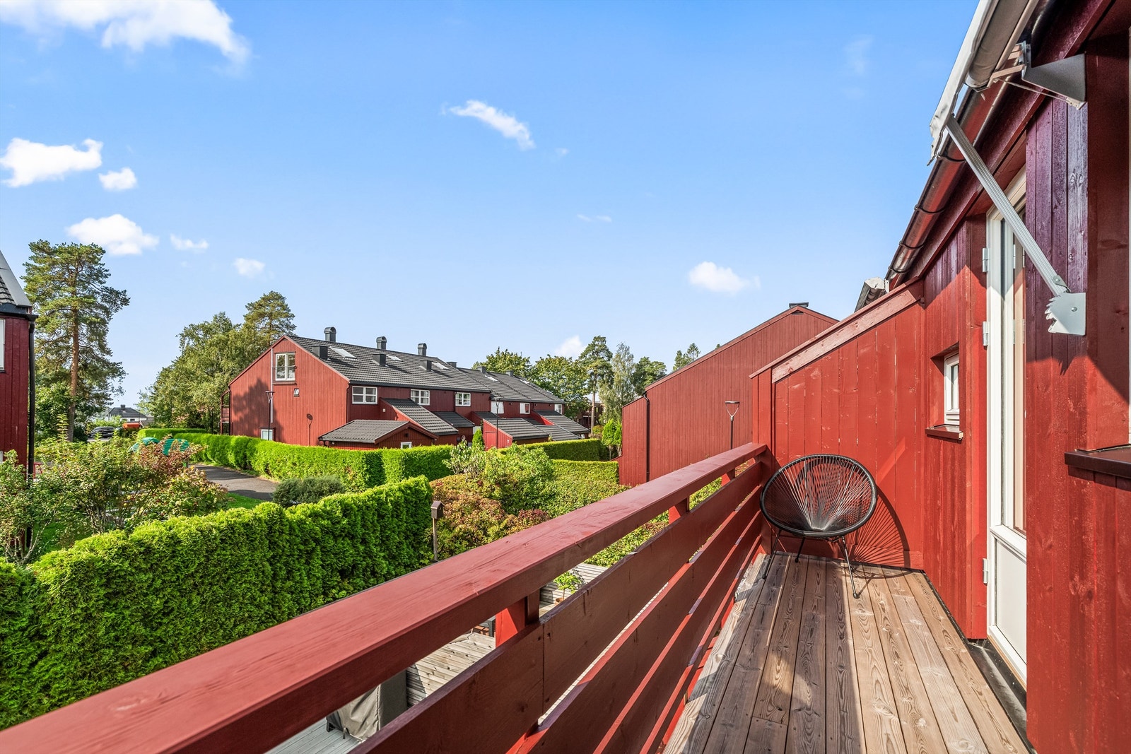 Fra soverommet er det utgang til balkong Galleribilde