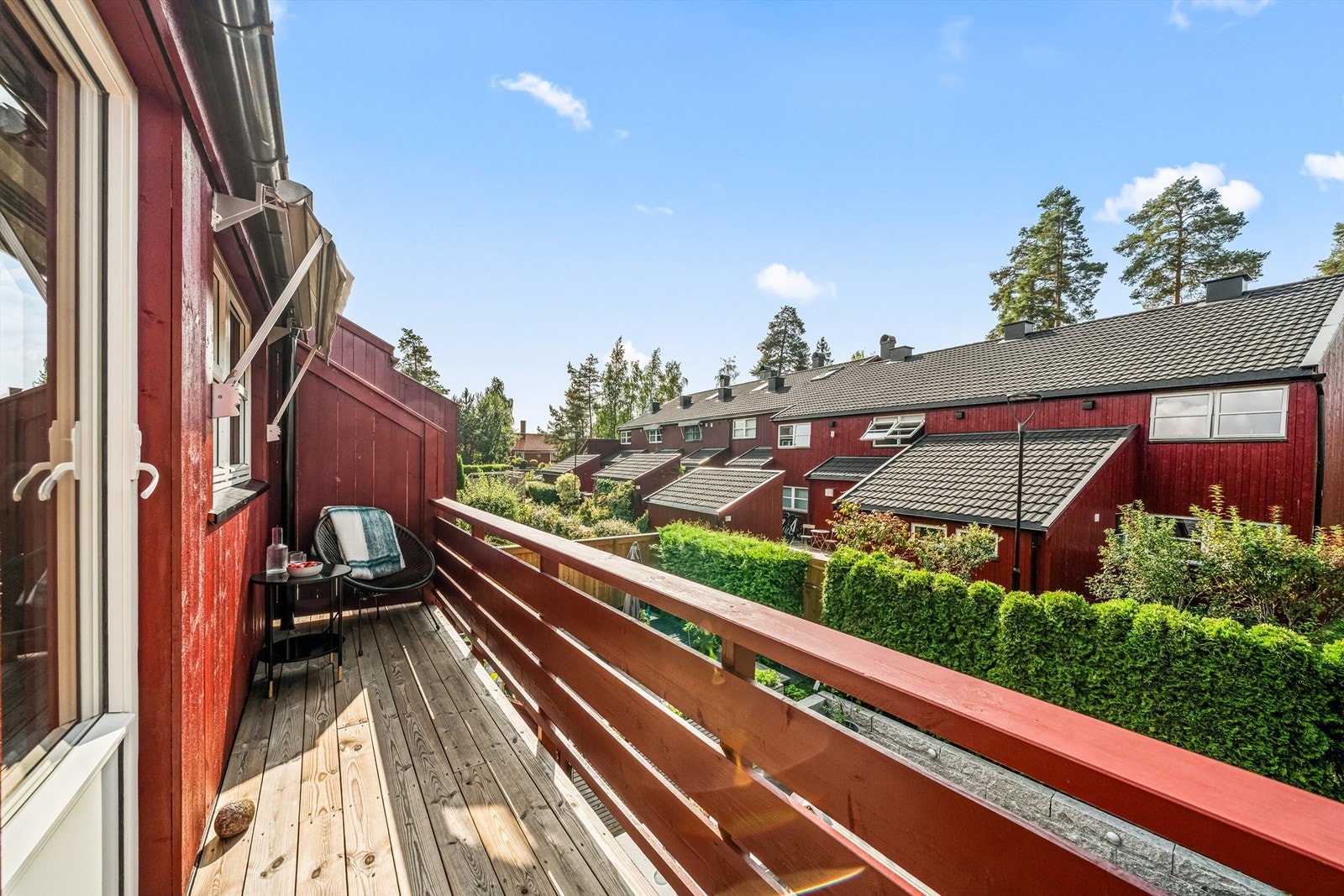 Fra soverommet er det utgang til balkong Galleribilde