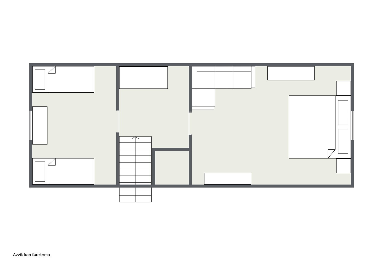 Planteikning loft. Galleribilde