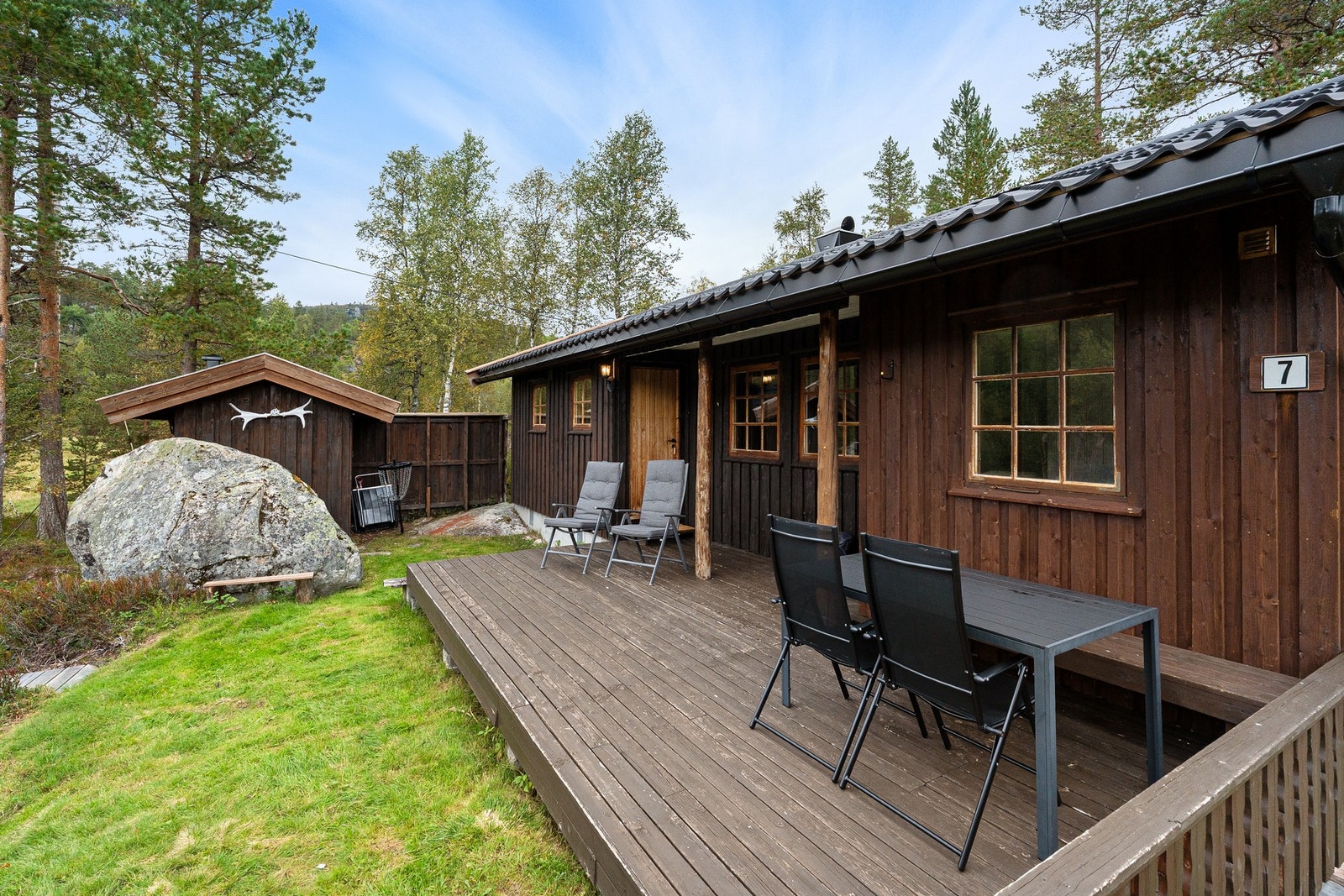 Solrik terrasse Galleribilde