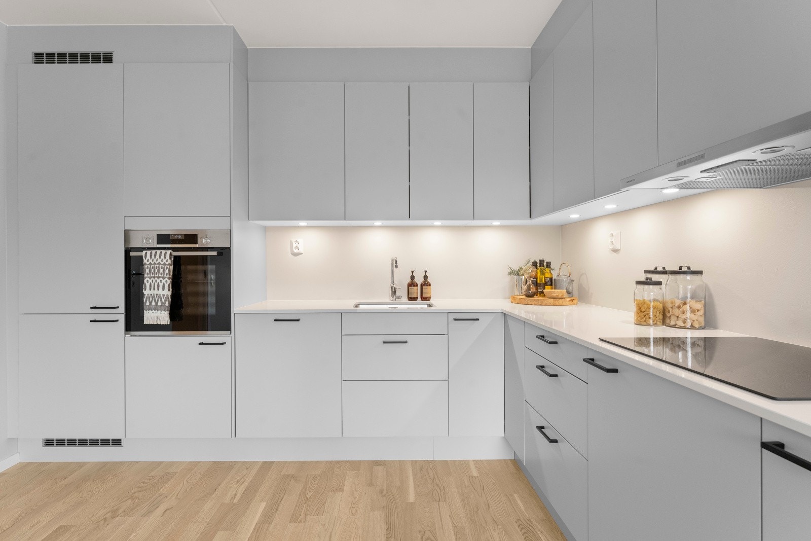 Kjøkkeninnredningen er fra Sigdal. Galleribilde