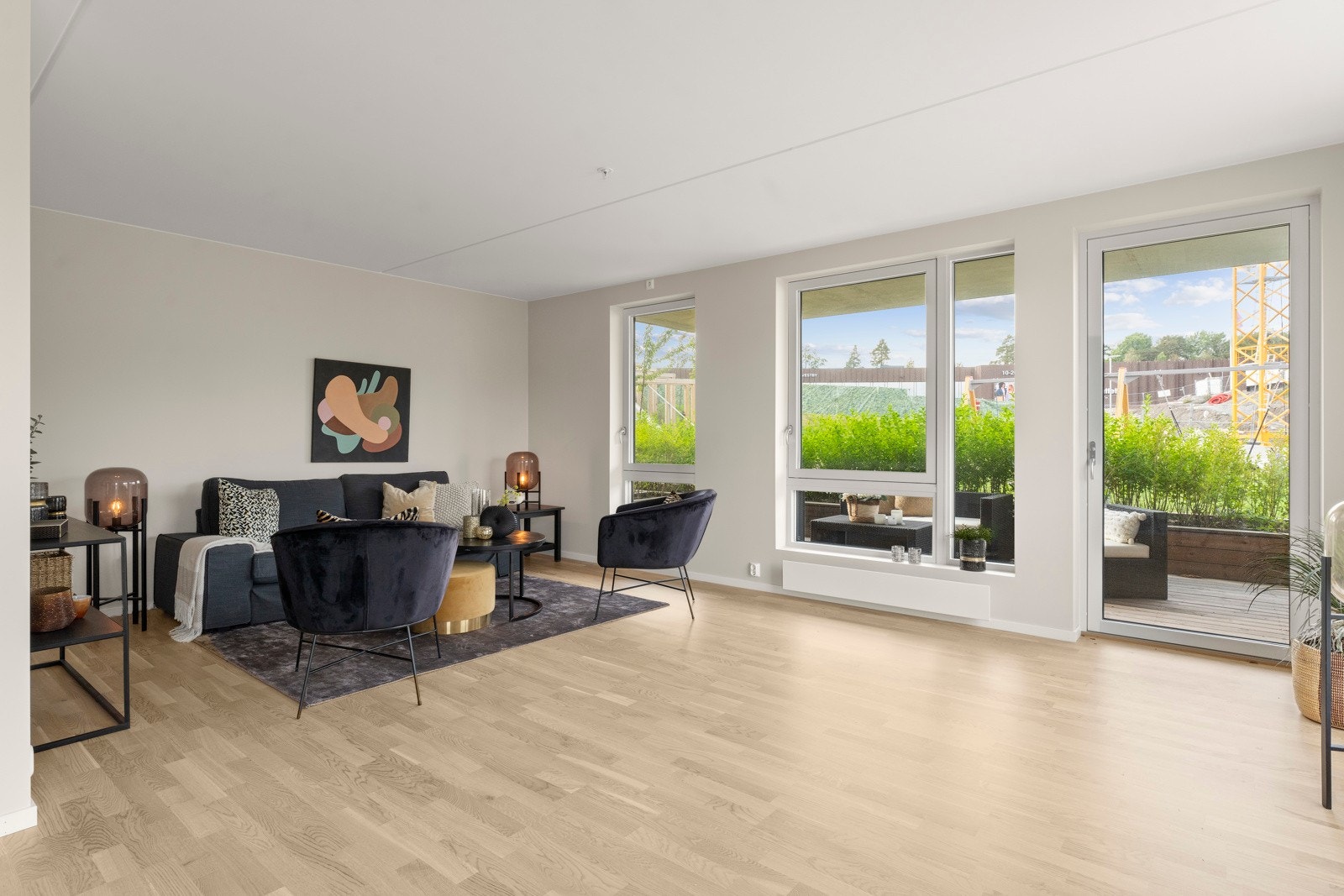 Rommet byr på flere gode møbleringsmuligheter og kan enkelt tilpasses ulike behov. Galleribilde