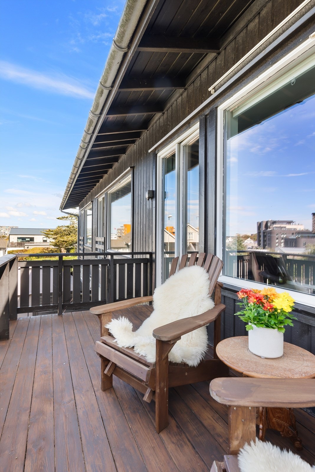 Balkongen er 7 kvm Galleribilde