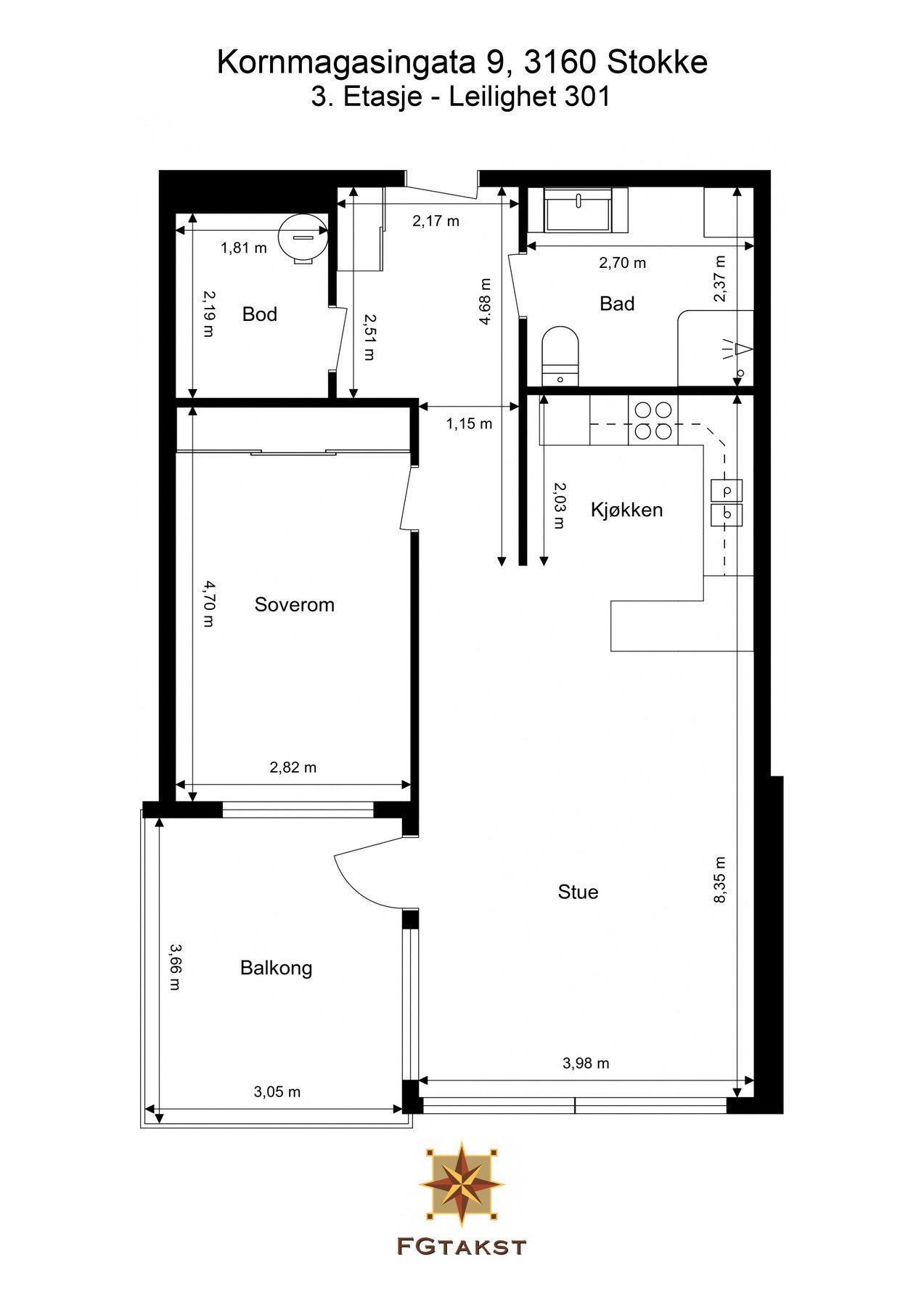 Bli kjent med planløsningen Galleribilde
