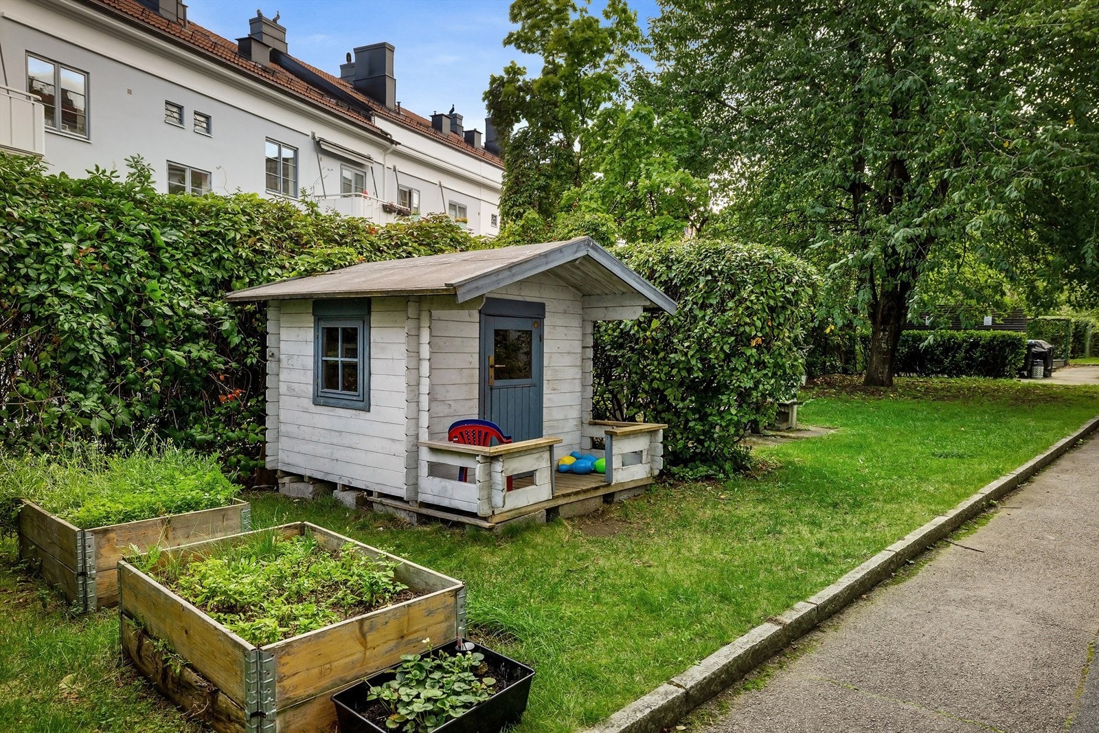 Her er det mer enn nok av plass til å boltre seg for de minste beboerne. Galleribilde