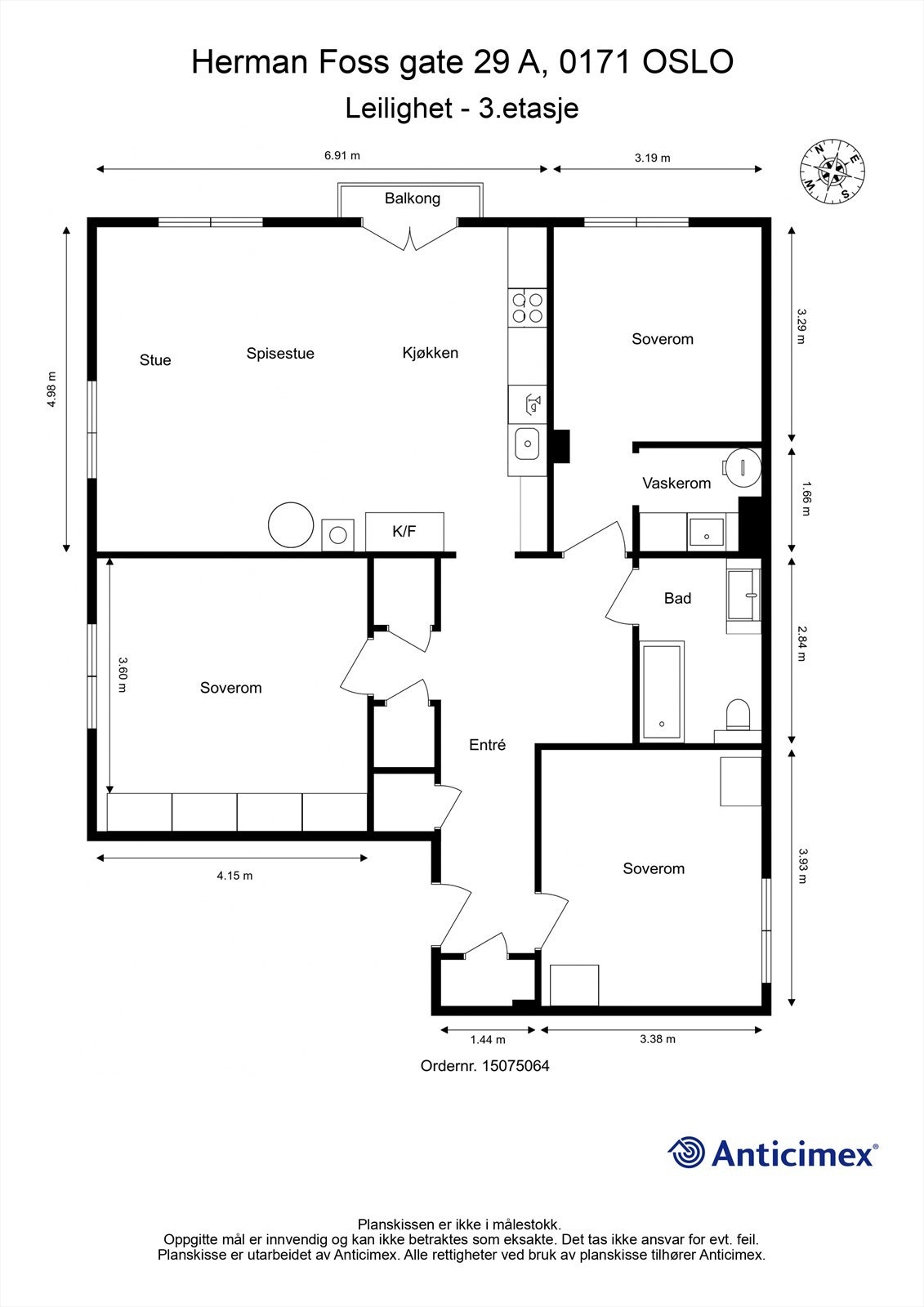 Plantegning. Galleribilde