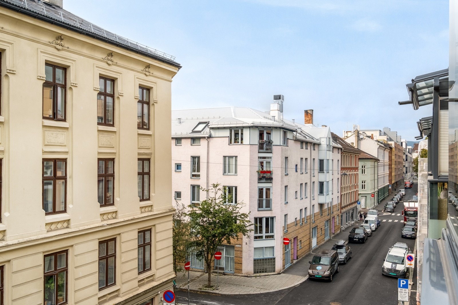 Utsyn fra balkongen. Galleribilde