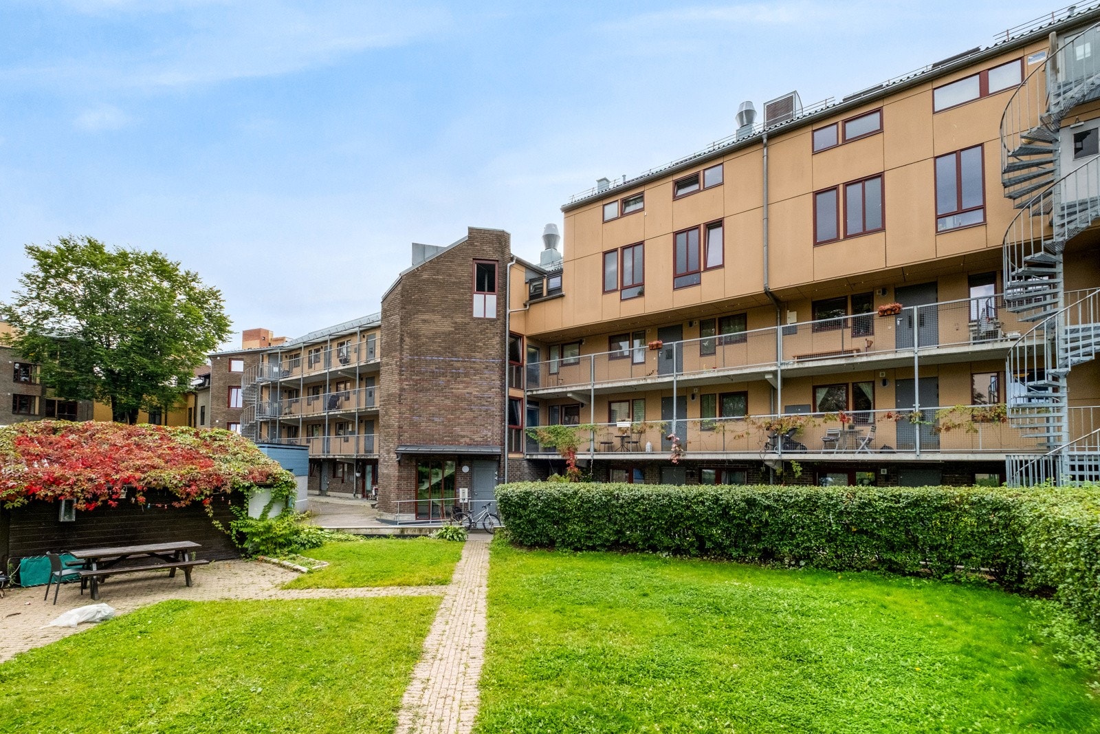 Bakgården Galleribilde