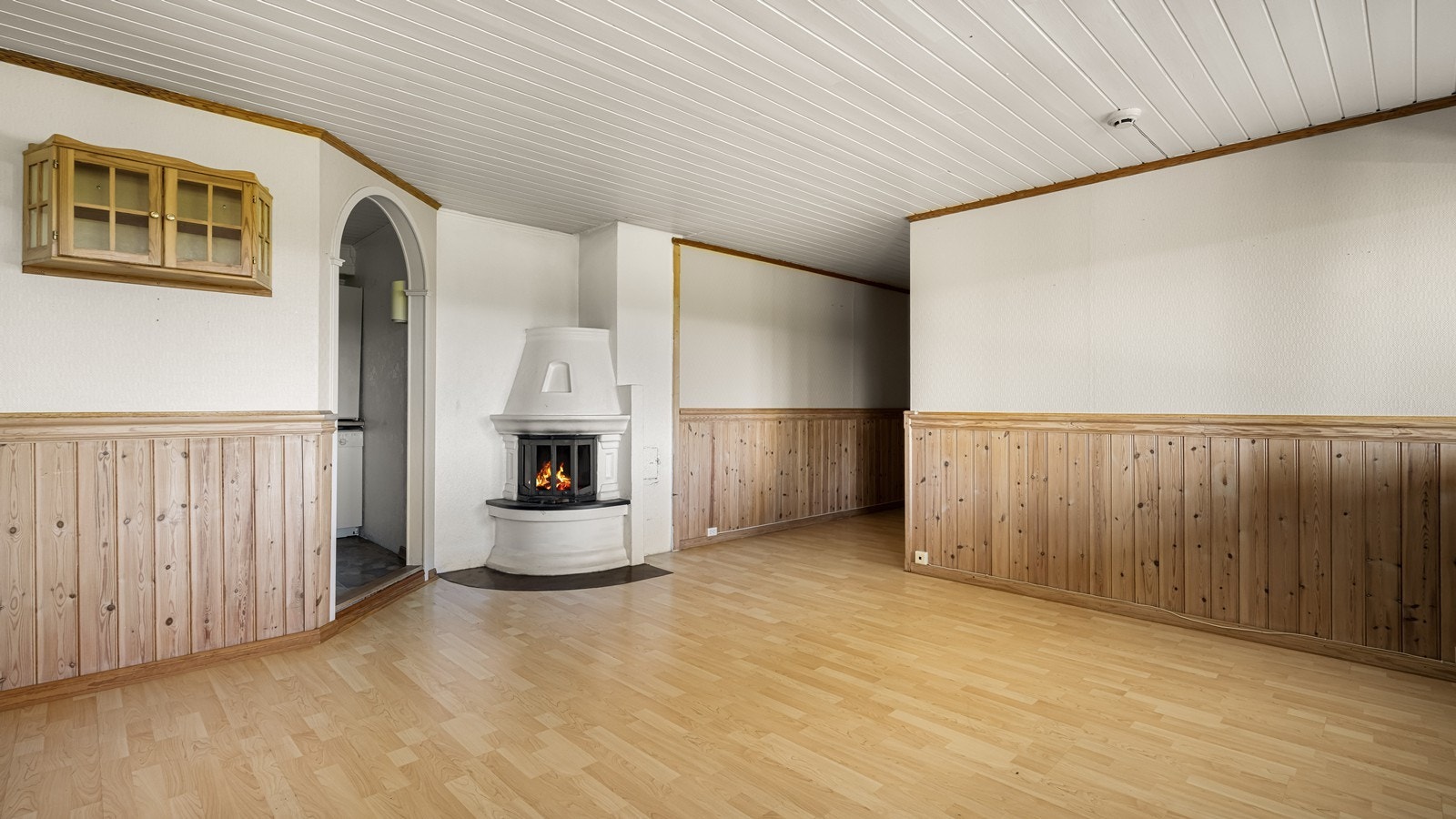 og peisovn Galleribilde