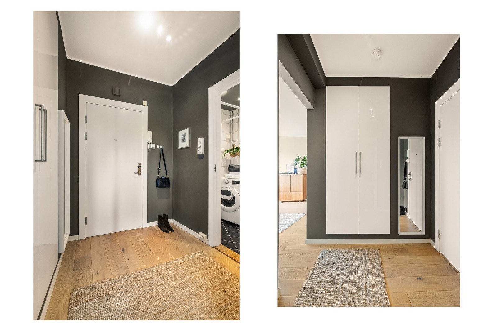 Legg merke til garderobeplassen du har i entréen. Galleribilde