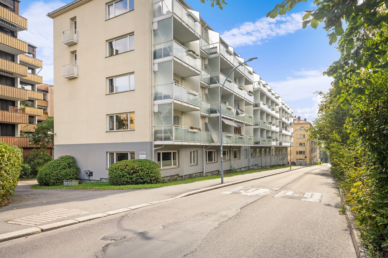 Borettslaget består av 60 andelsleiligheter, og fremstår som ryddig. Galleribilde