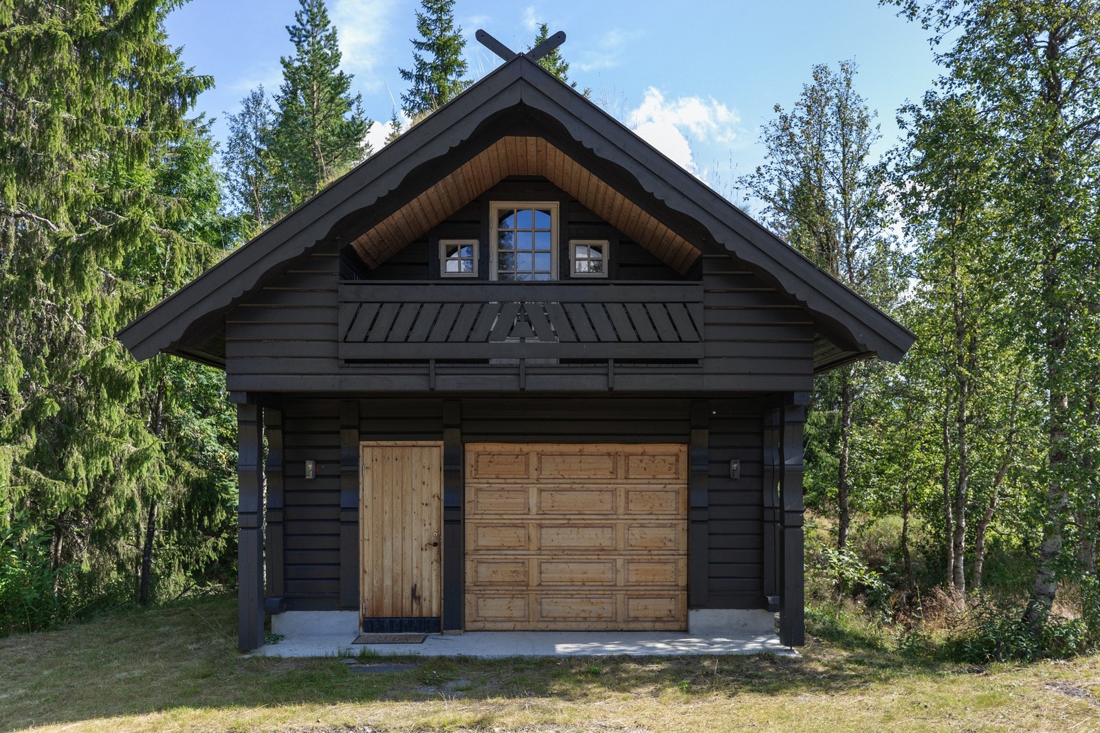 Garasje med loft - bygget i 2008 Galleribilde