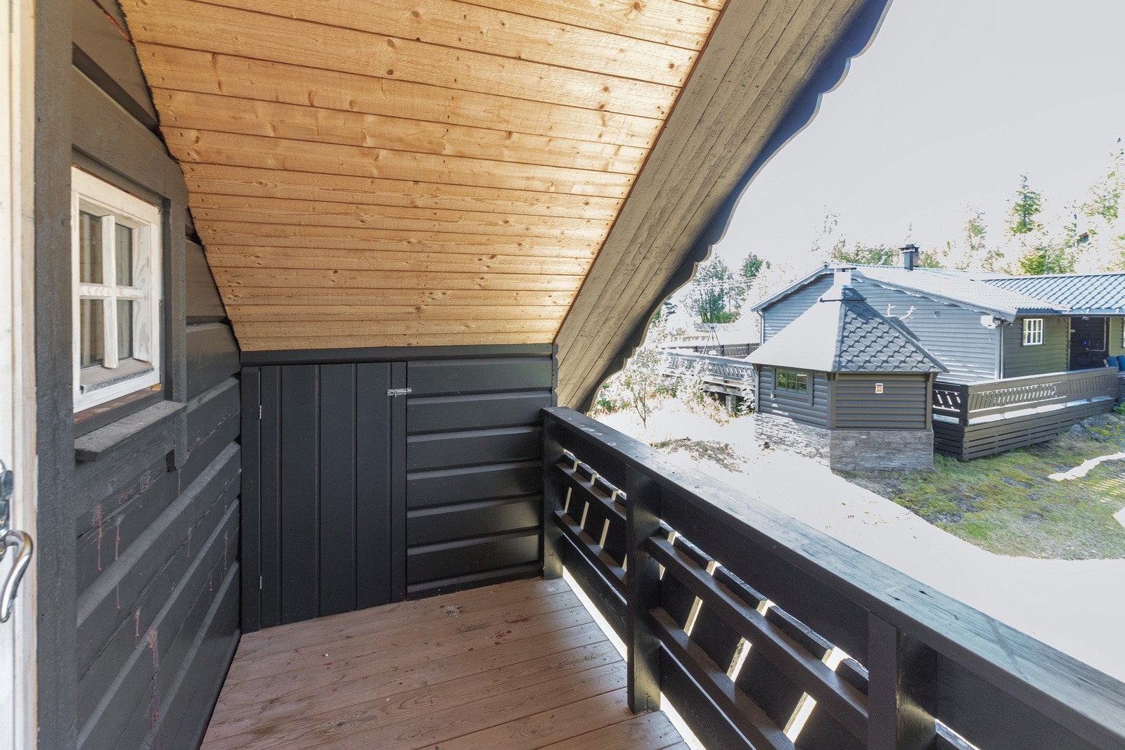 Fra garasjens veranda Galleribilde