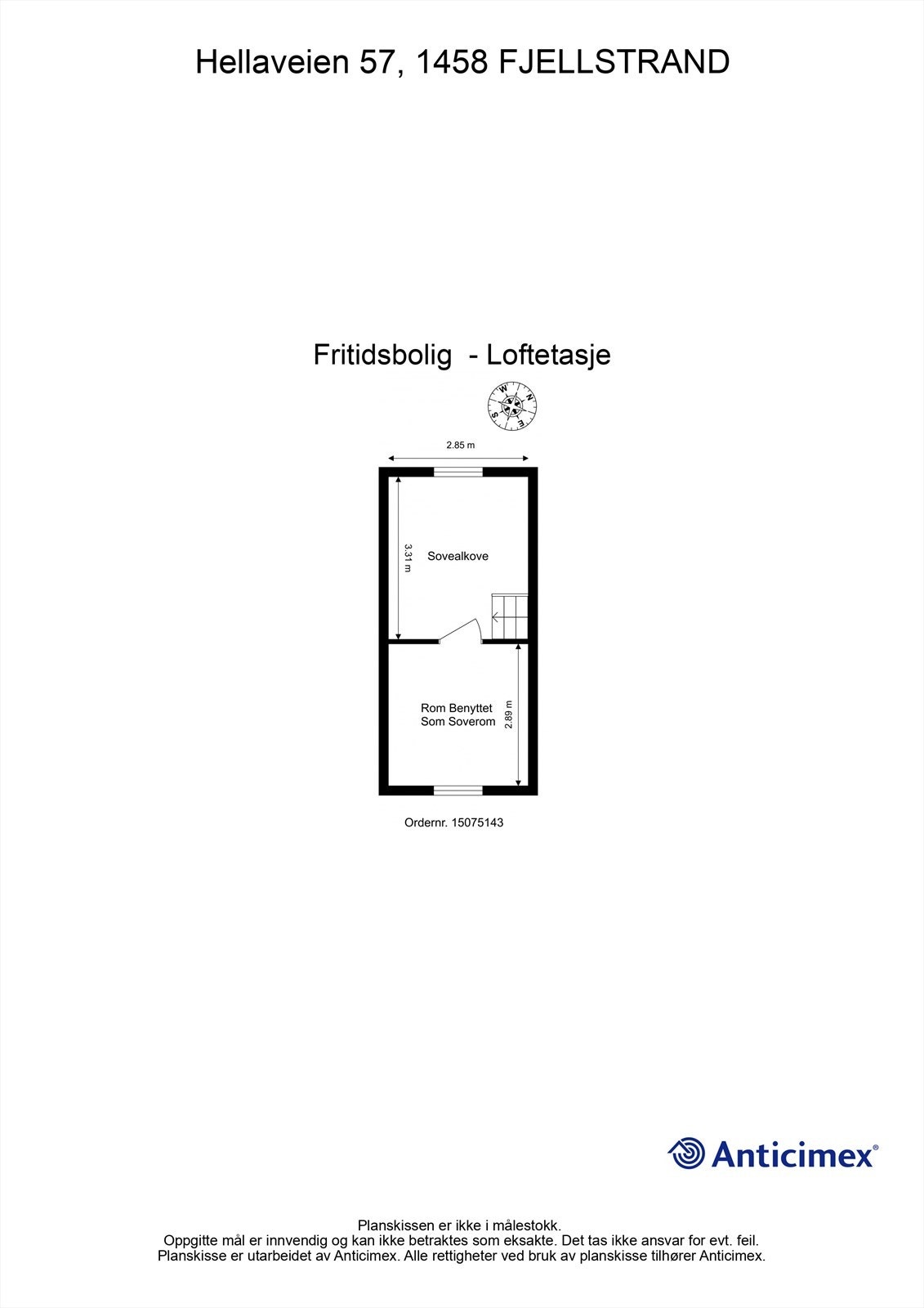 2 etasje, loft Galleribilde