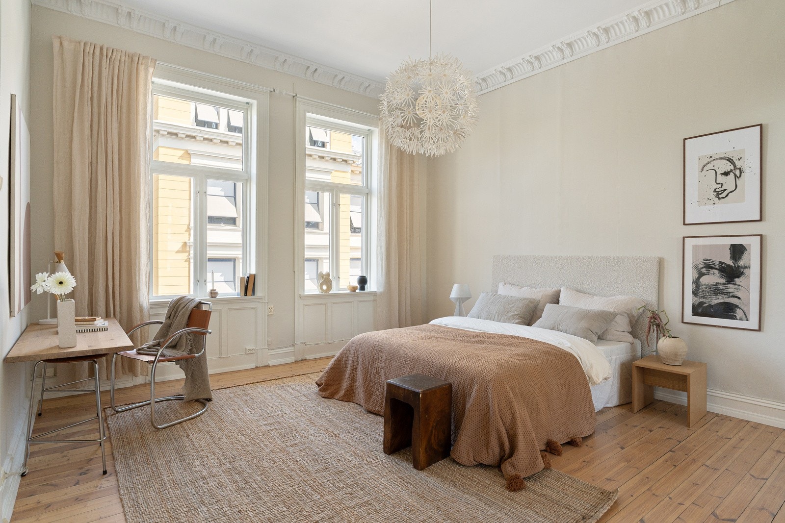 Soverommet er luftig og med god plass Galleribilde