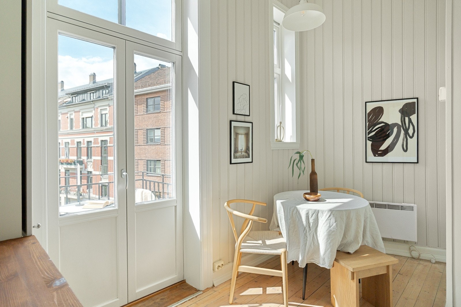 Koselig spiseplass på kjøkkenet Galleribilde