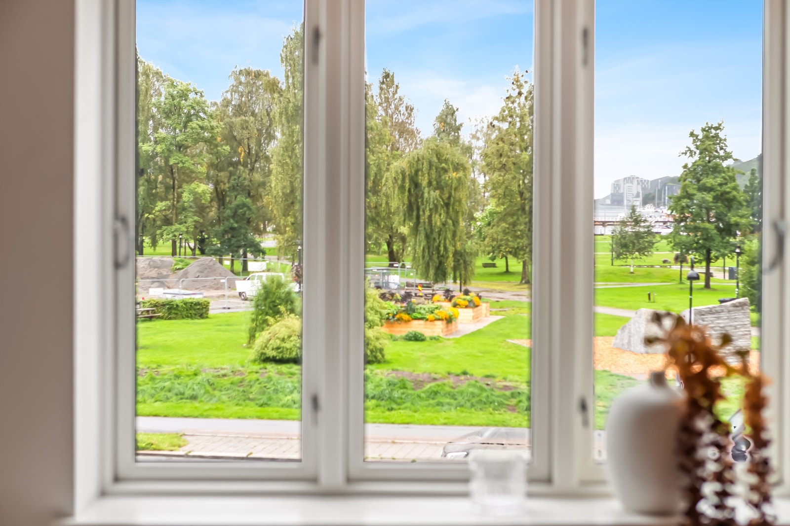 Utsikt fra stua. Galleribilde