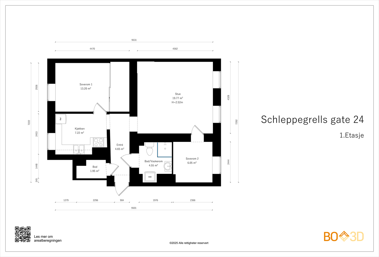 Dagens planløsning. Galleribilde