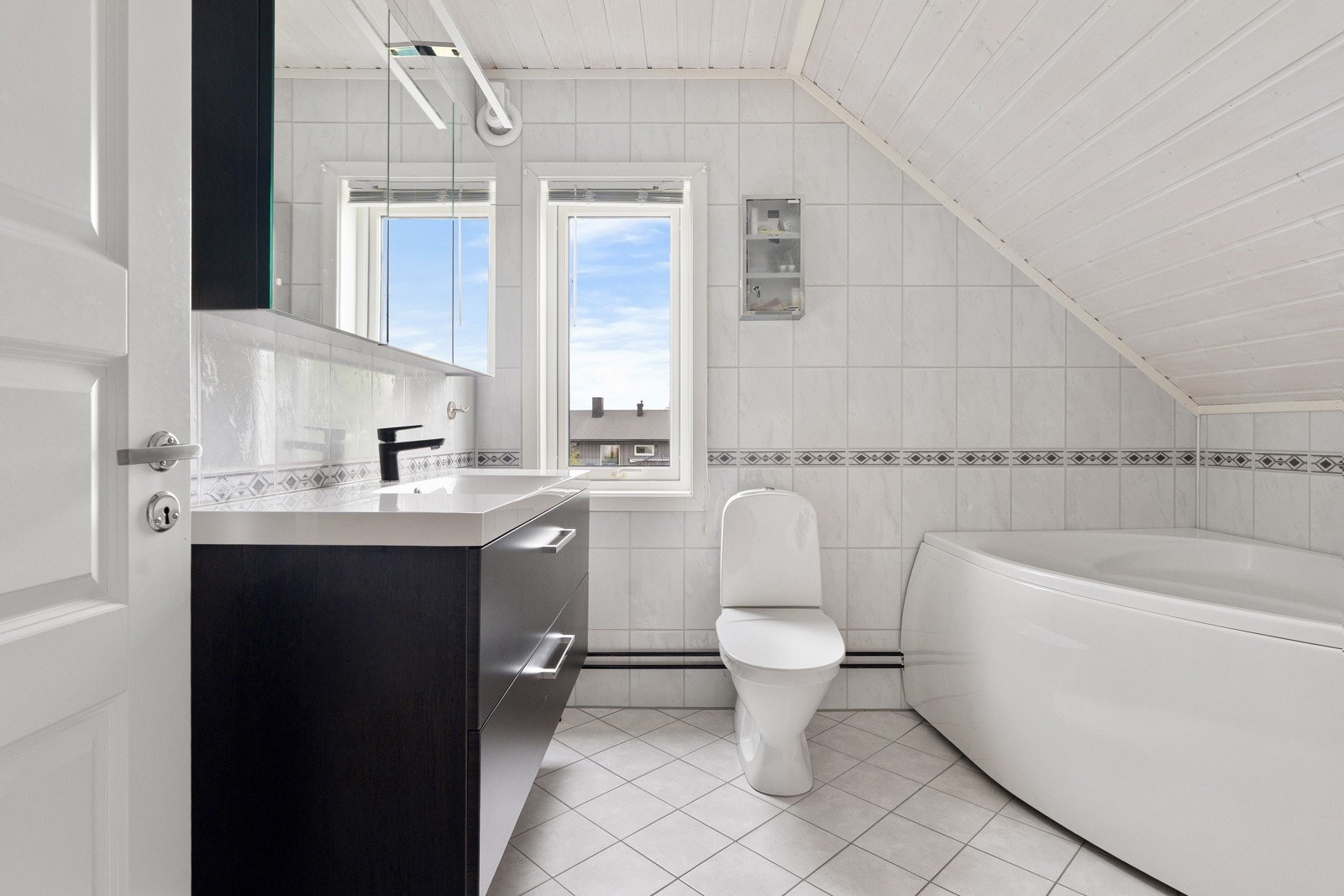 Hjørnebadekar.