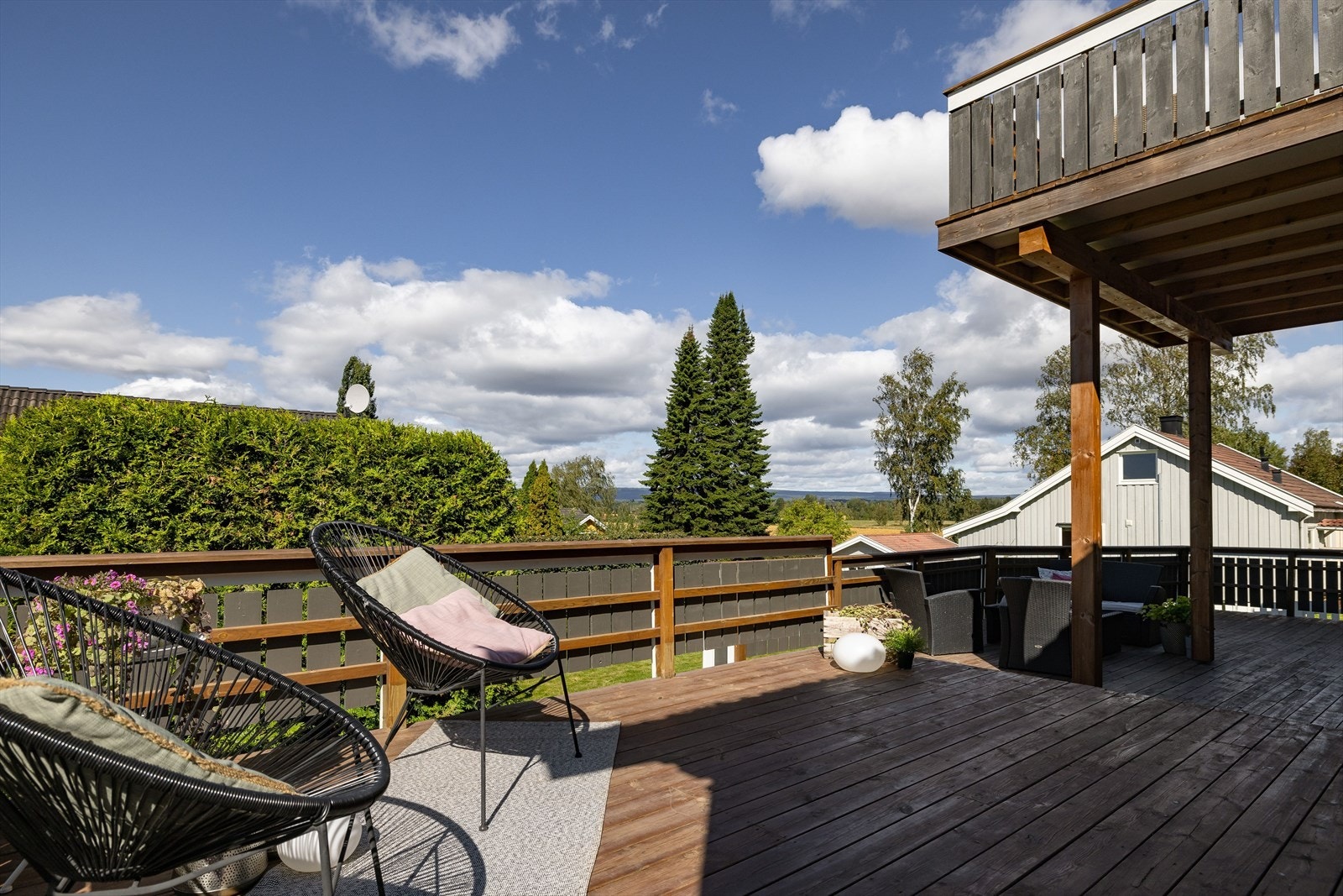 Terrassen er på ca. 53 m². Galleribilde