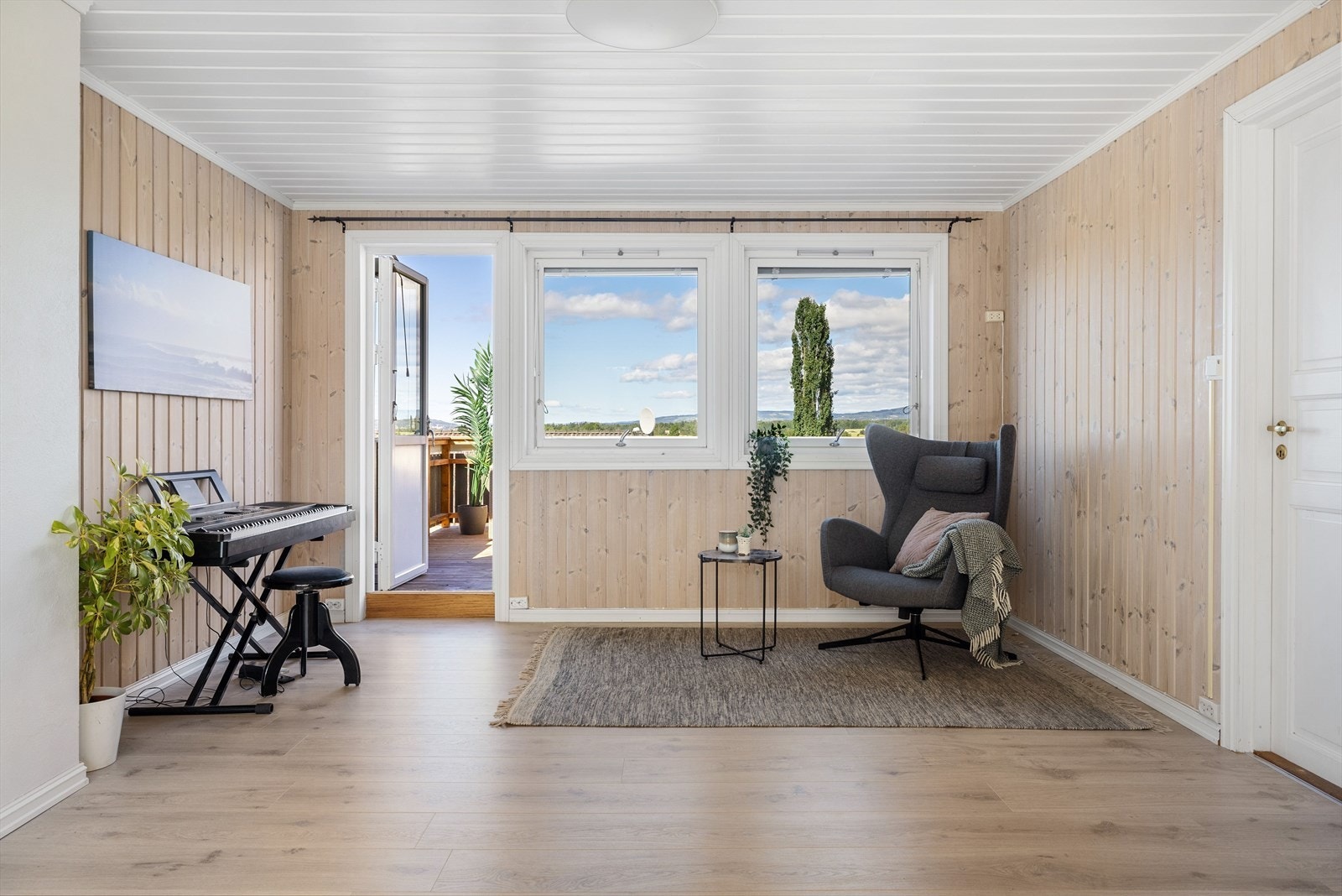 Her er det også gode muligheter for å ha hjemmekontor. Galleribilde