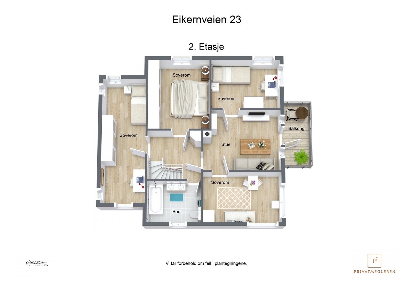 Plantegning 2. etasje. Galleribilde