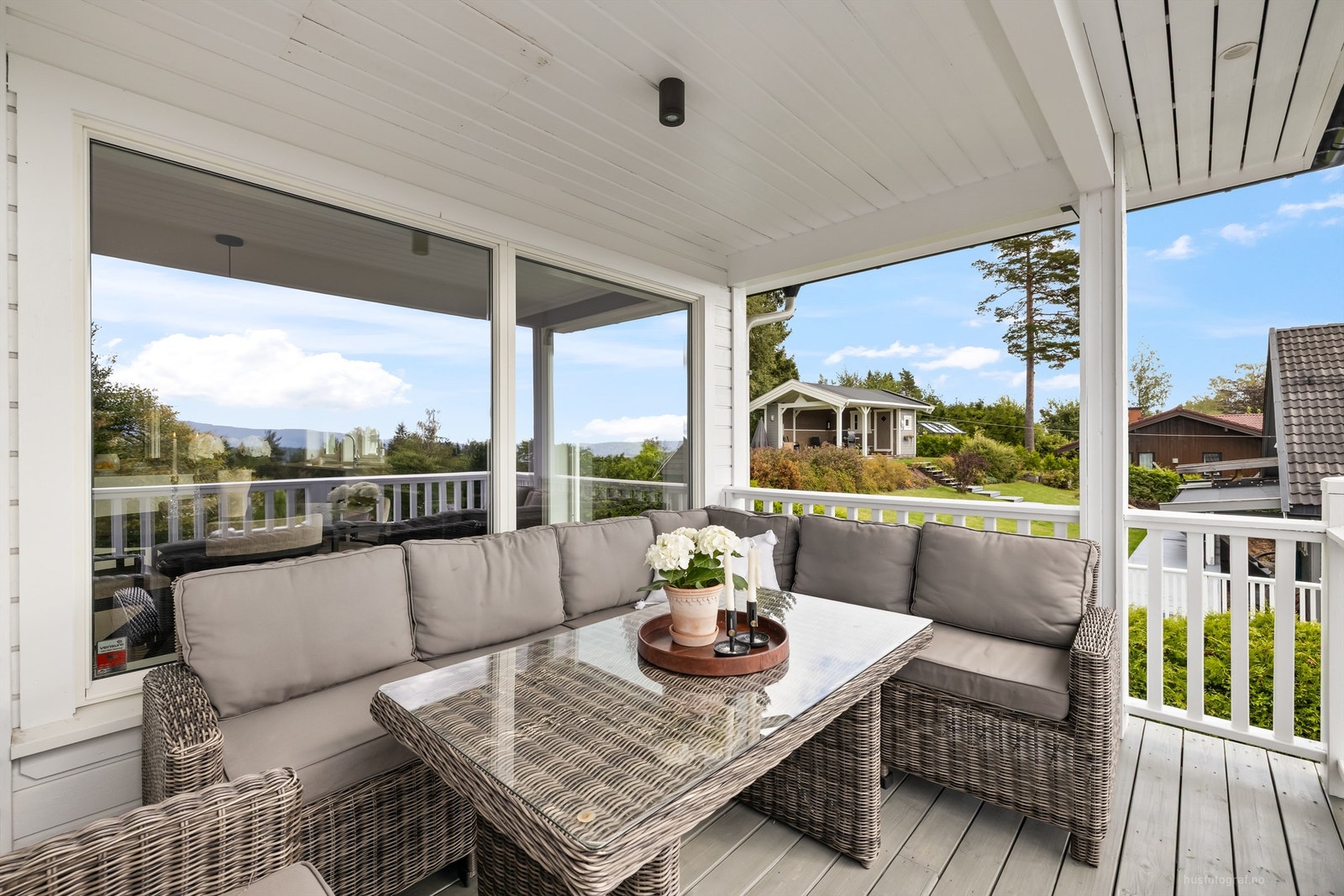 Veranda med tilgang til stue Galleribilde