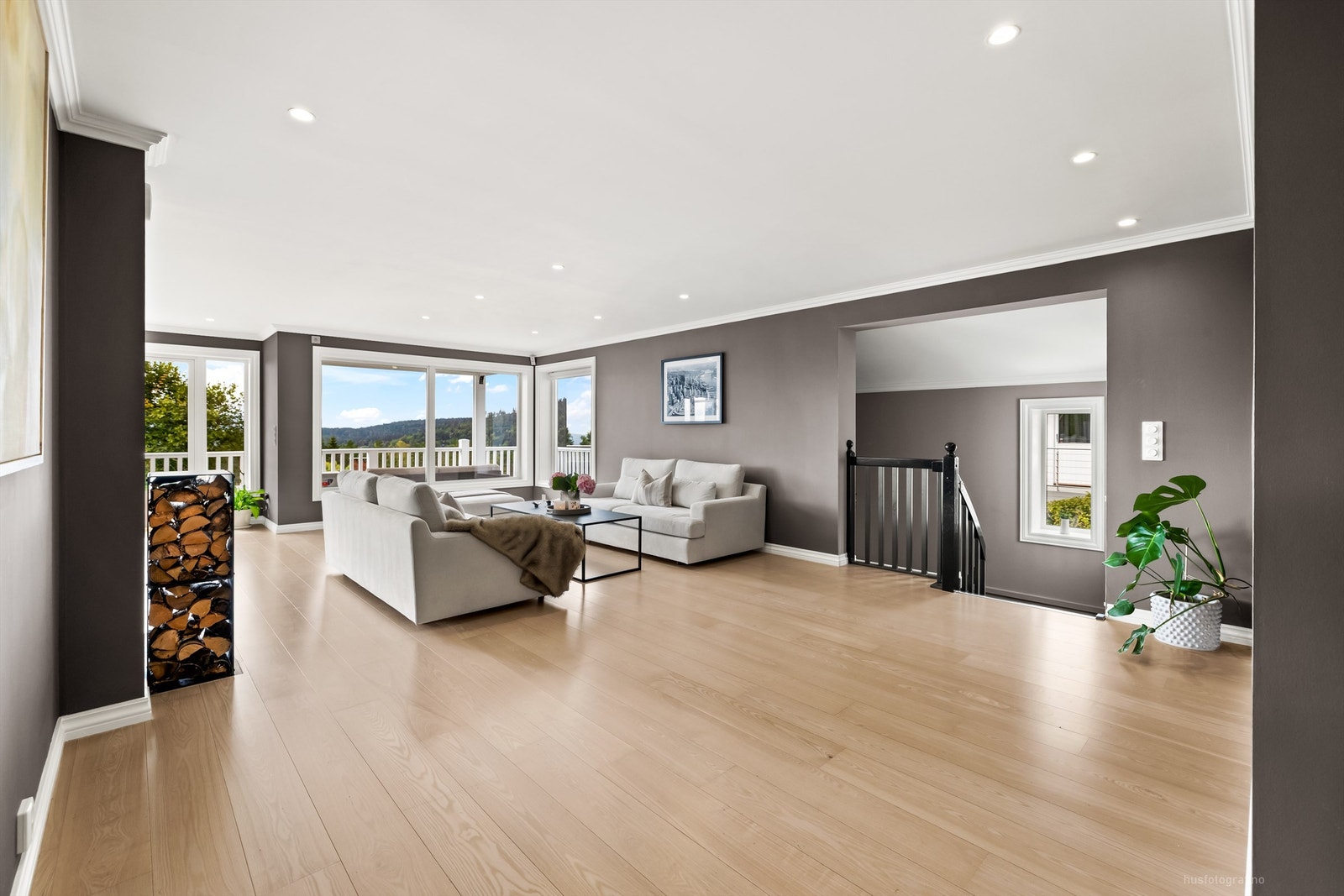 Boligen har vannbåren gulvvarme i alle rom Galleribilde