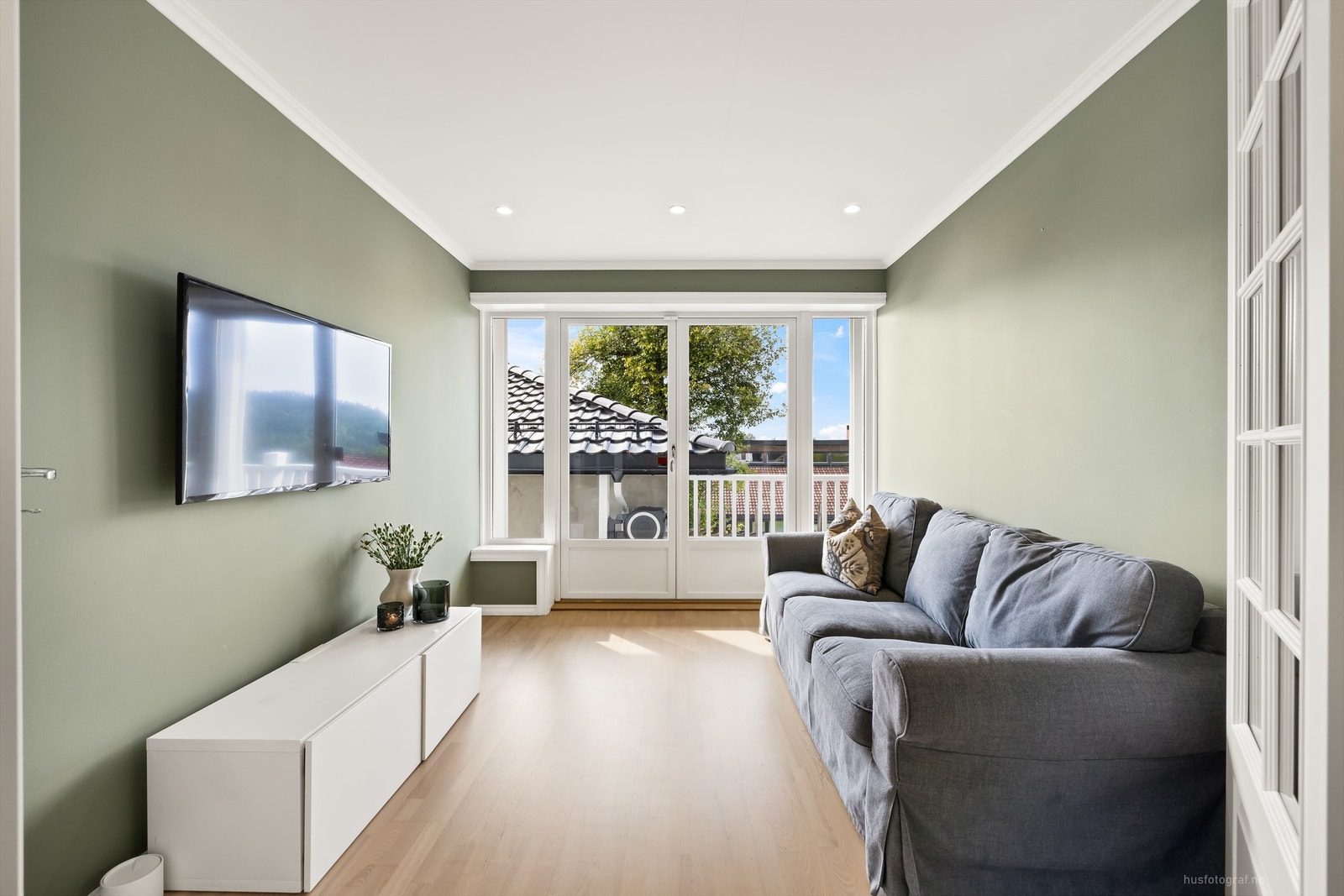 Fin ekstra stue med sofaområde Galleribilde