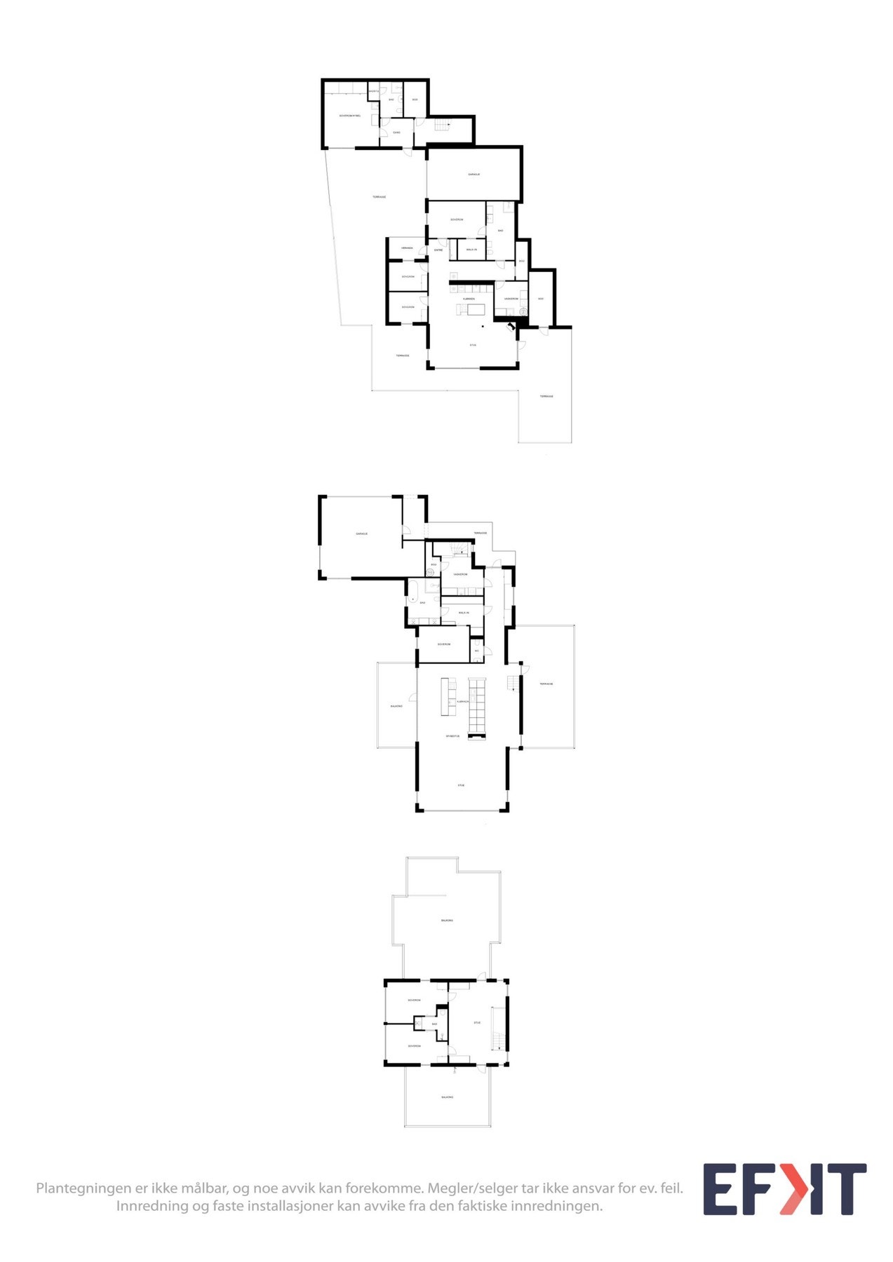 Planskisse Galleribilde