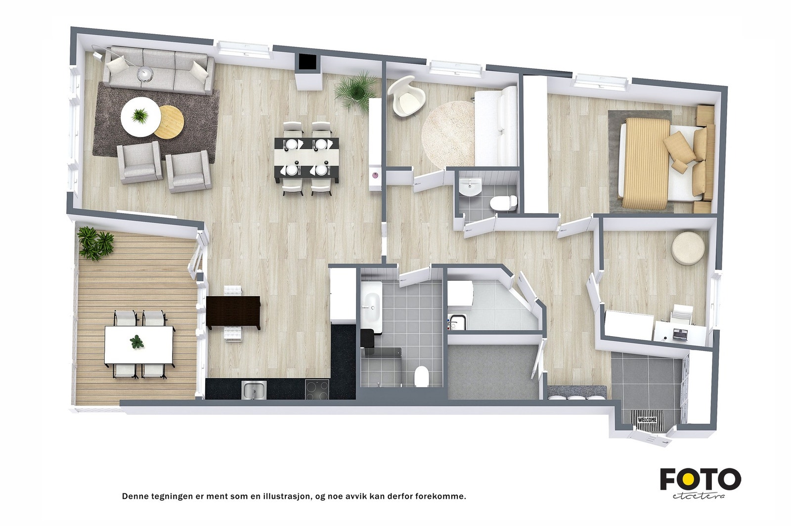 Plantegning. Galleribilde