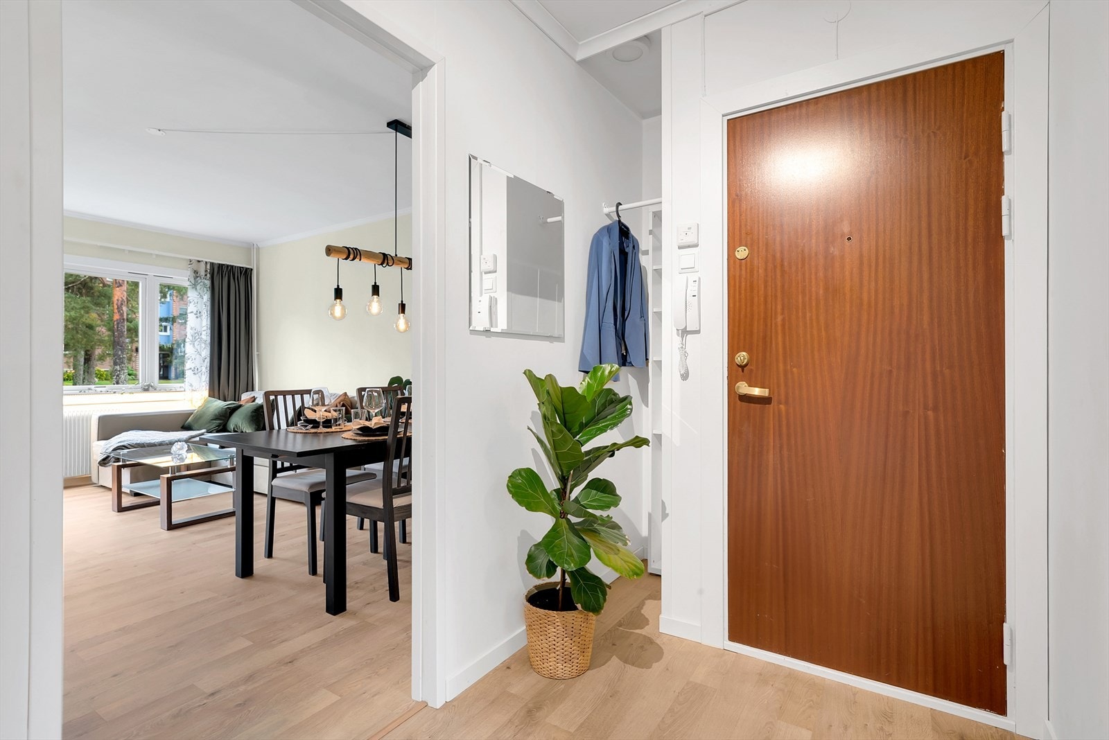 Innbydende entré Galleribilde