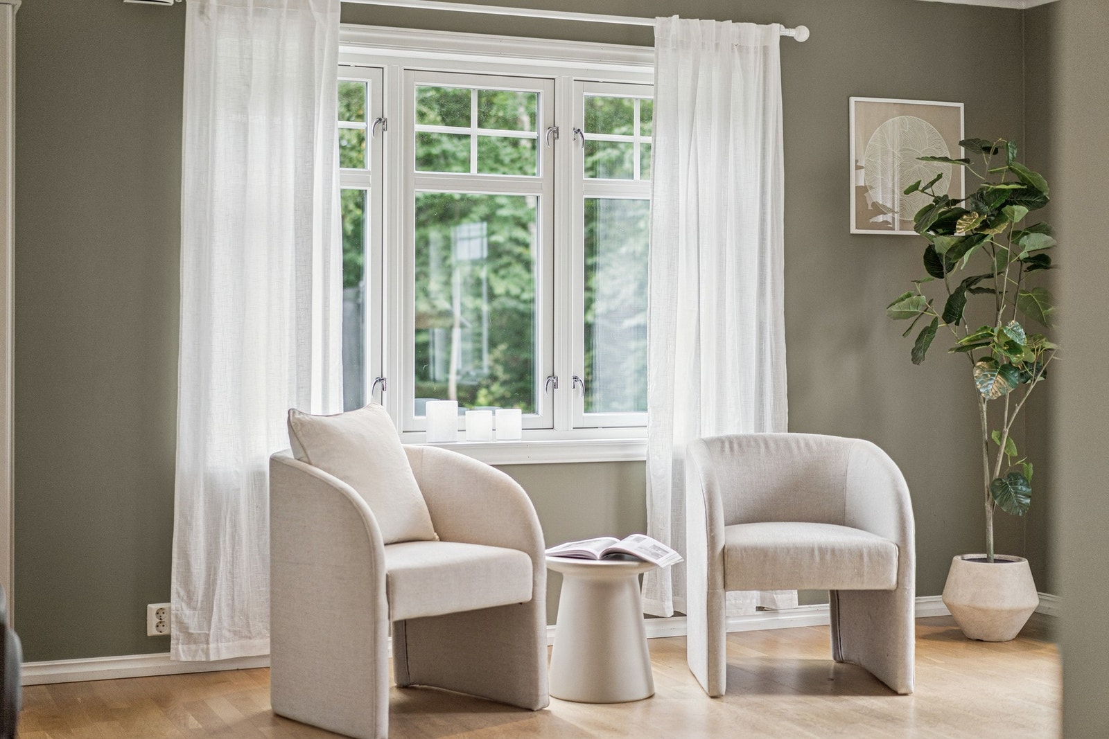 En vesentlig del av vinduene er nye i 2021. Galleribilde