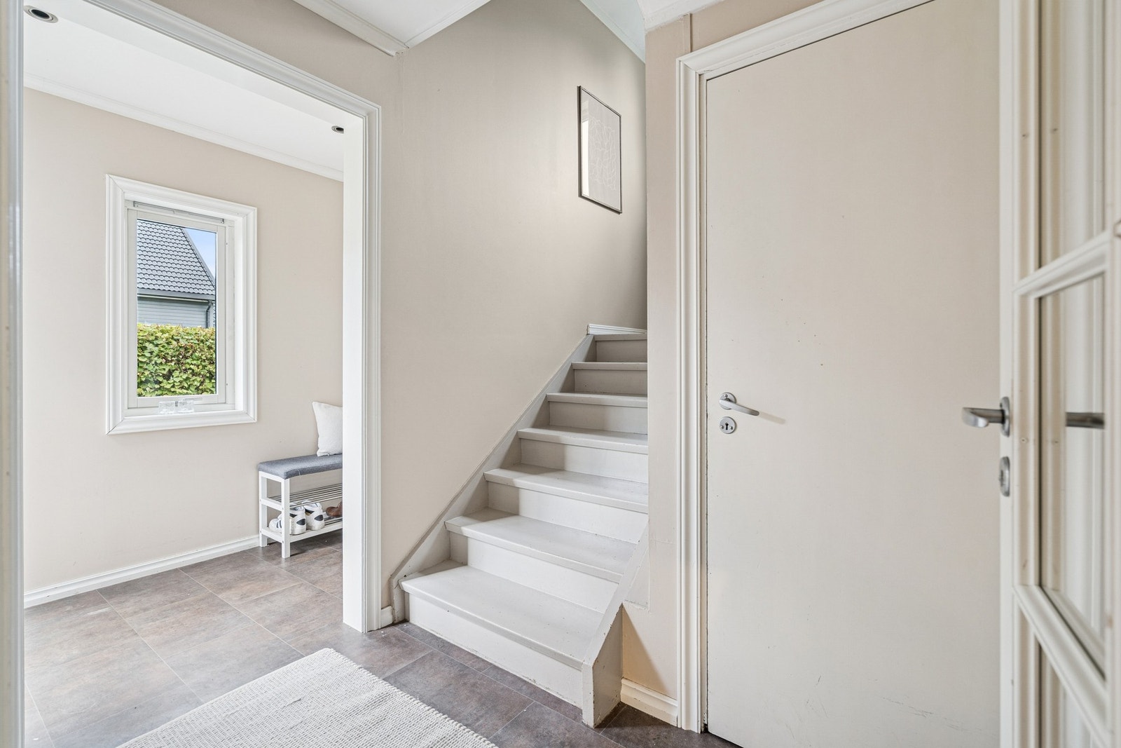 Trappegang/ entrè. Galleribilde