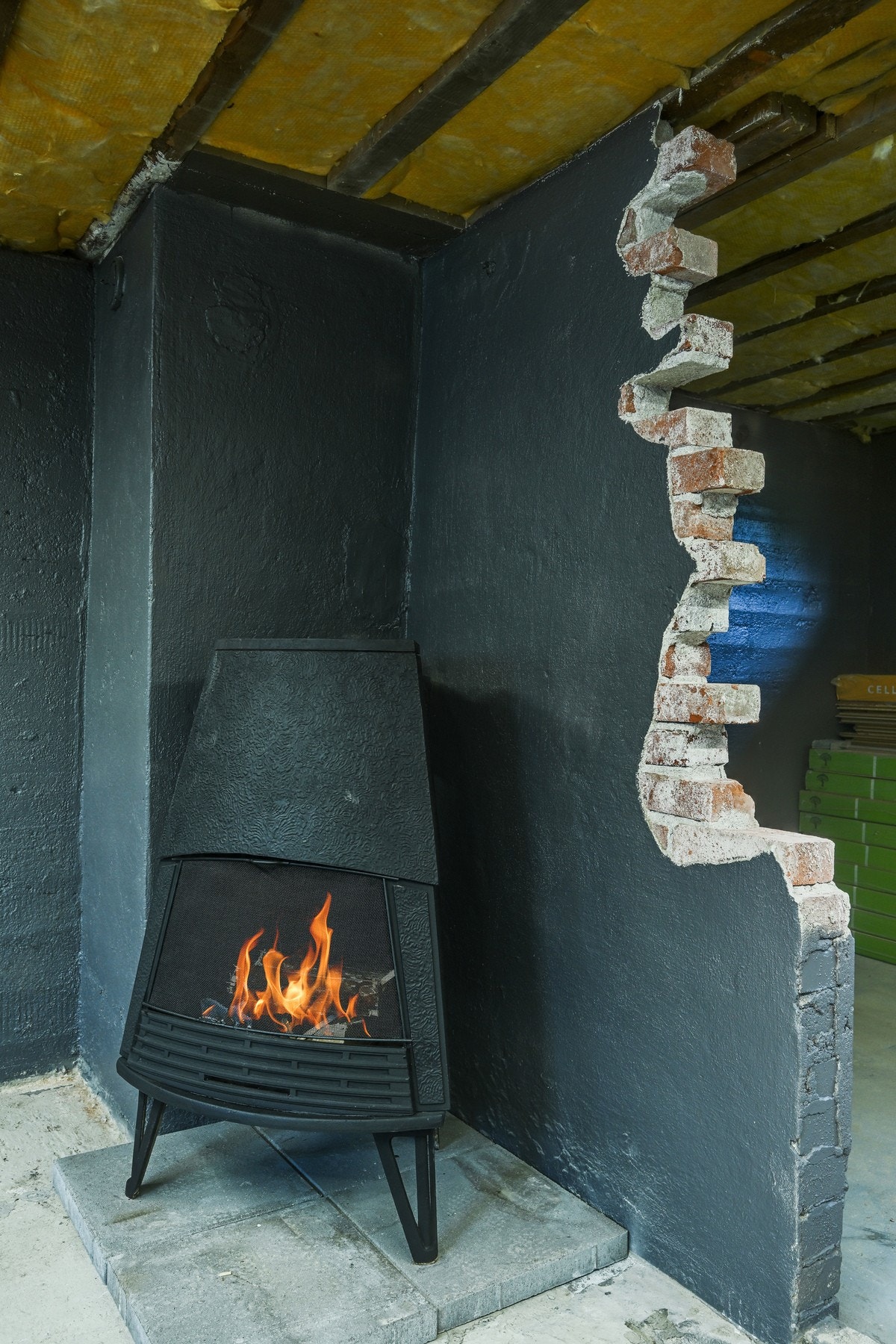 Kjellerrom. Galleribilde