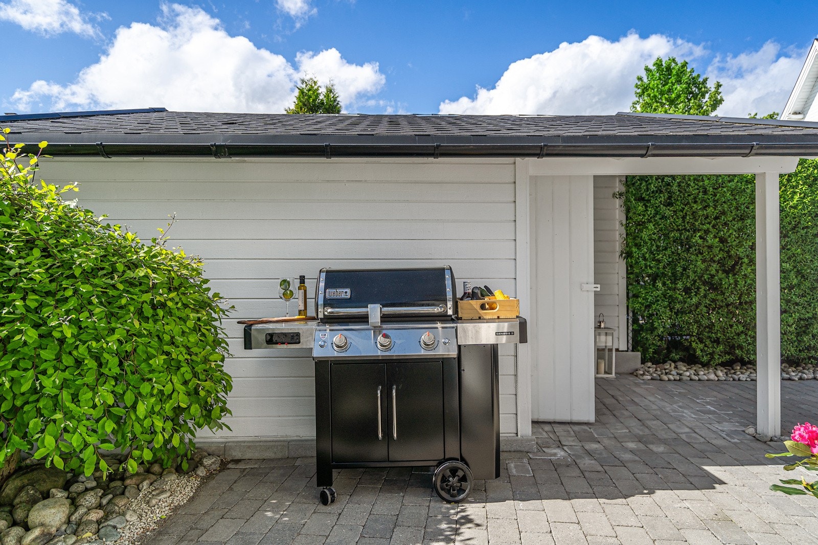 Frittliggende utebod Galleribilde