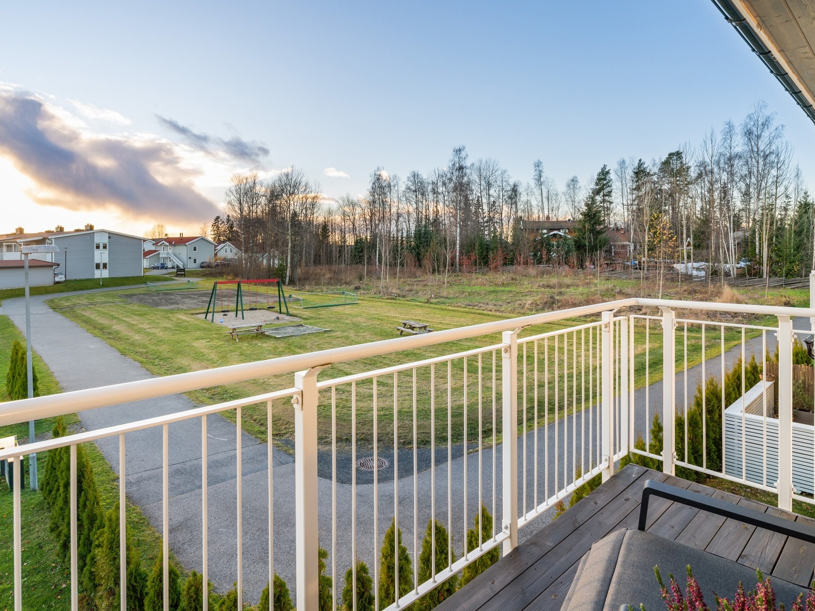 Her kan du skape en hyggelig uteplass. Galleribilde