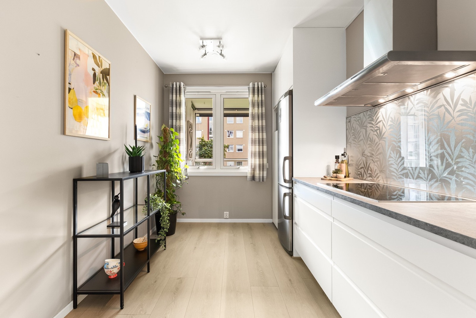 Pent kjøkken levert av Bærum kjøkkensenter Galleribilde