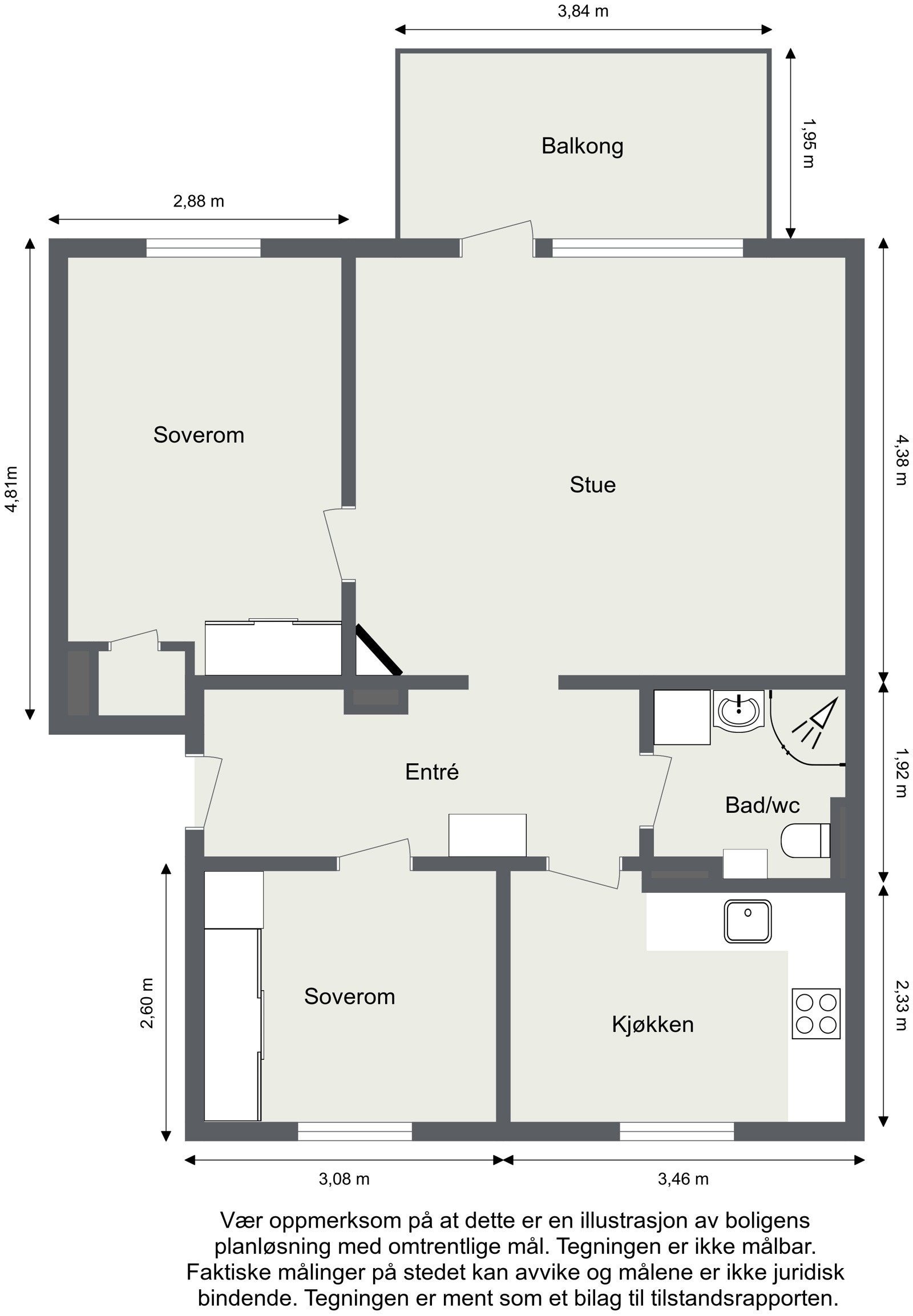 Plantegning - 3.etasje Galleribilde