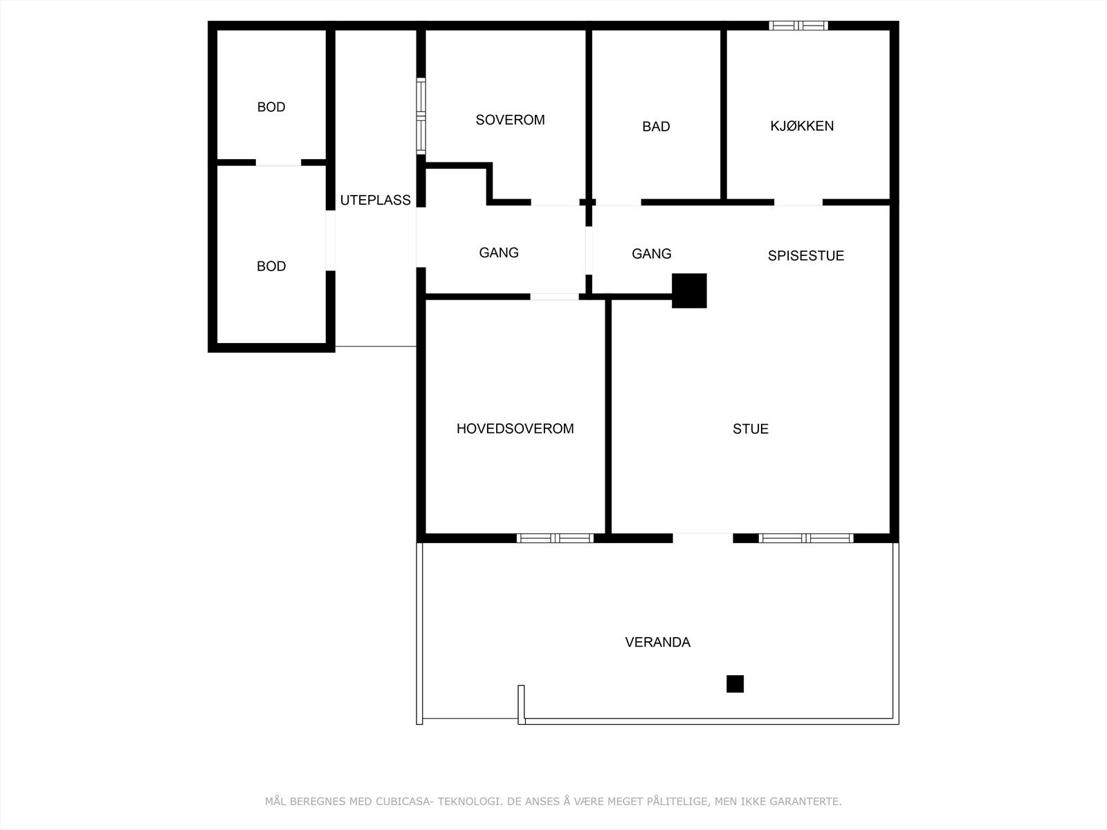 Plantegning. Galleribilde